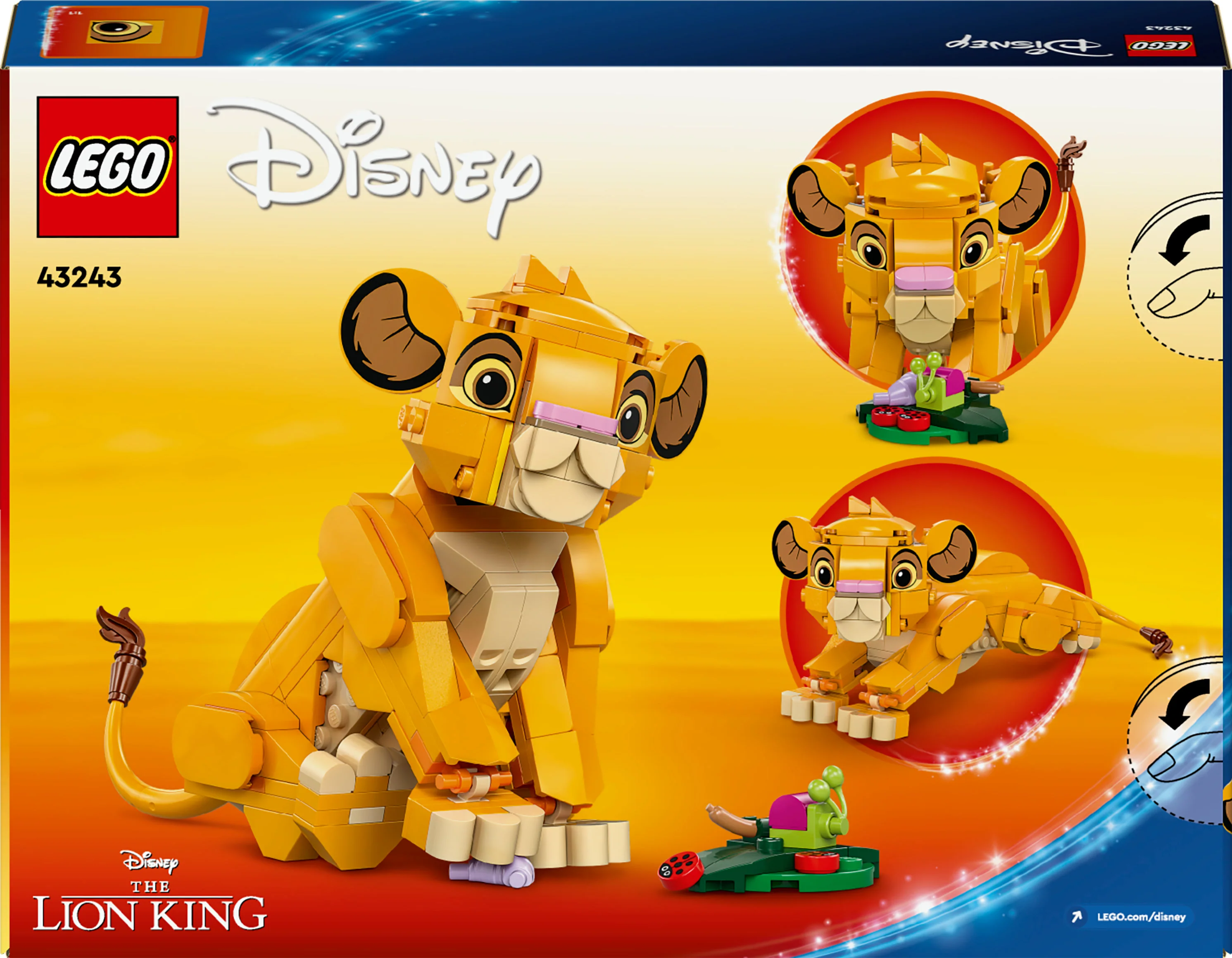 LEGO Disney - Simba Løvernes konge (43243)