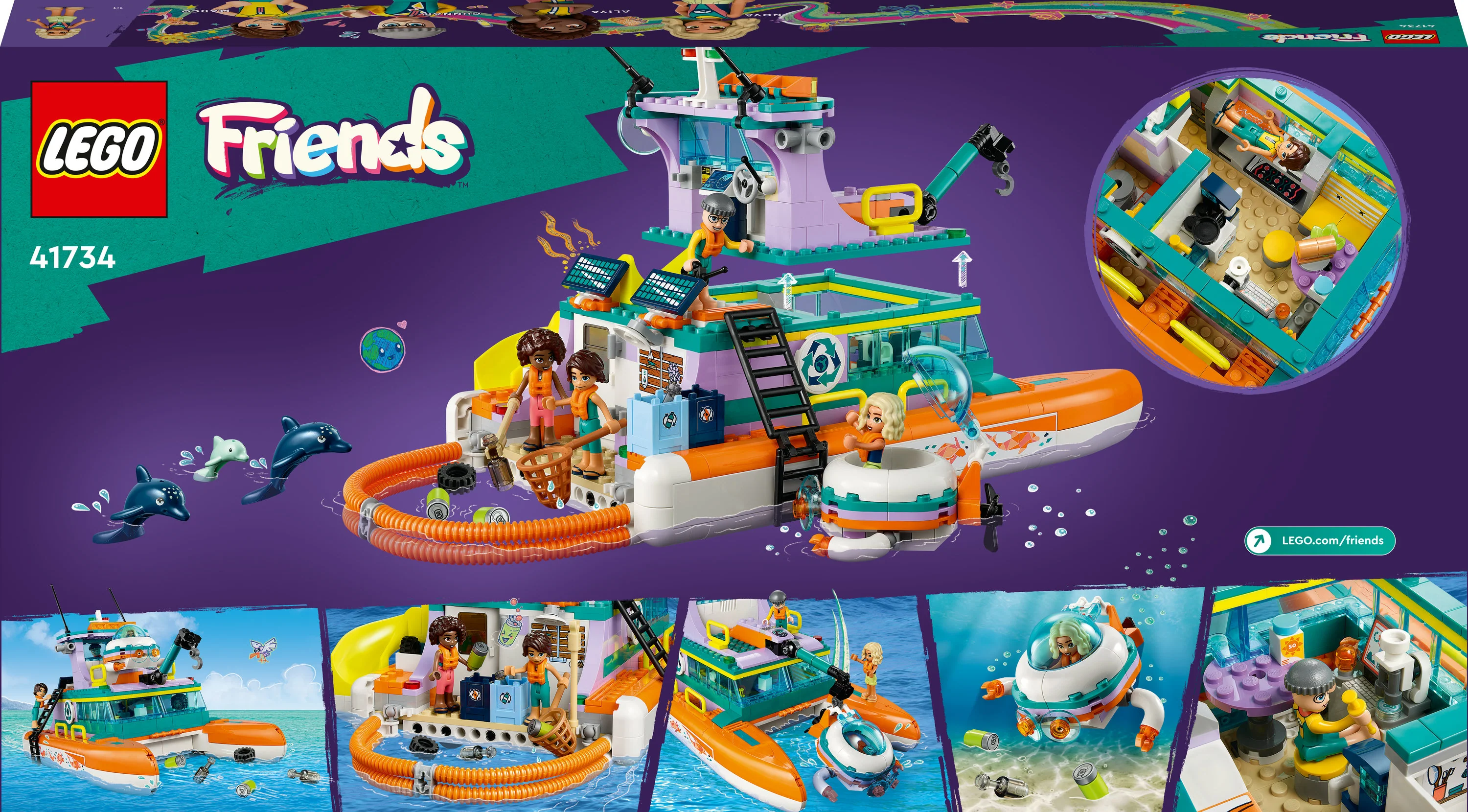 LEGO Friends - Redningsbåd (41734)