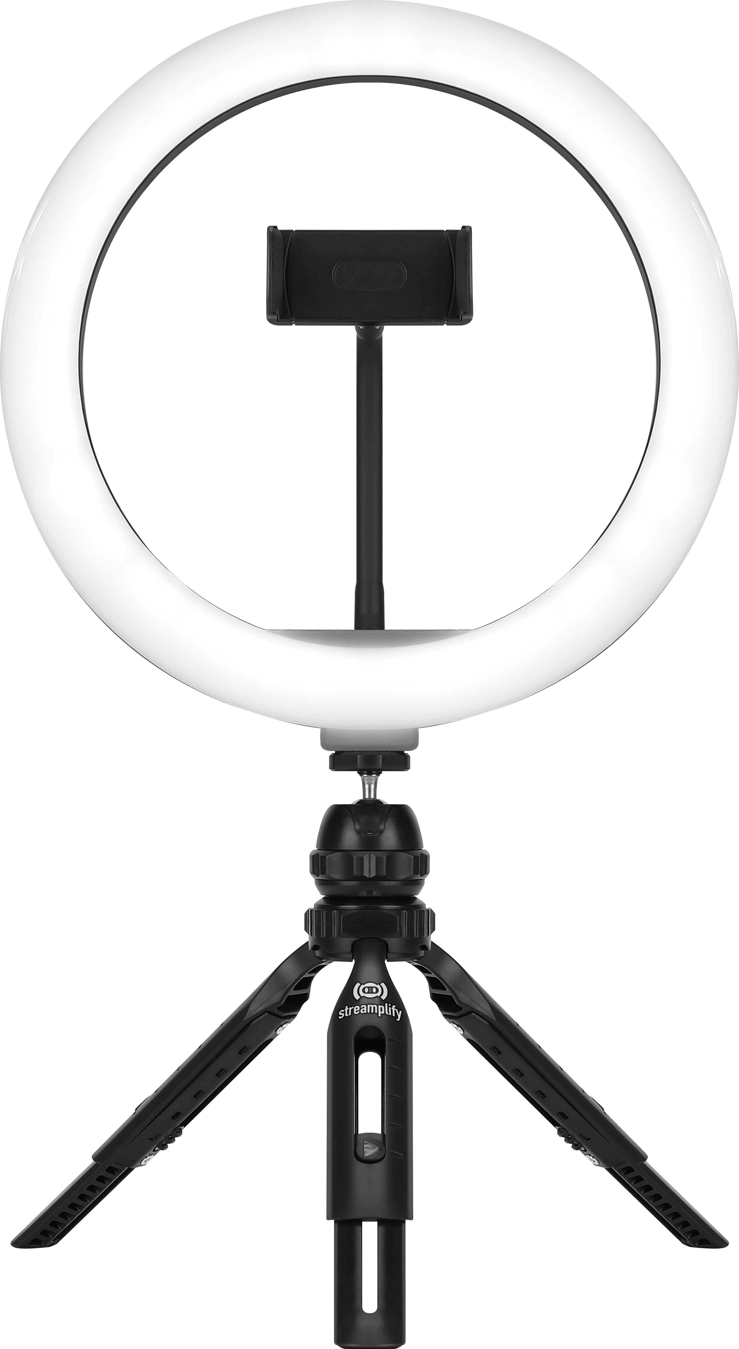 Streamplify LIGHT 10 Ringlicht. 25.4 cm. 5 V USB – Schwarz