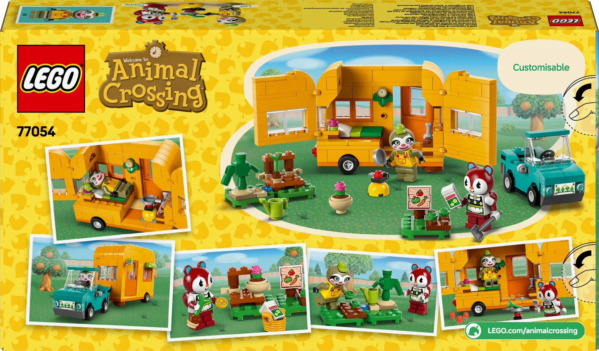 LEGO 77054 Animal Crossing Gerd's Trailer & Nursery