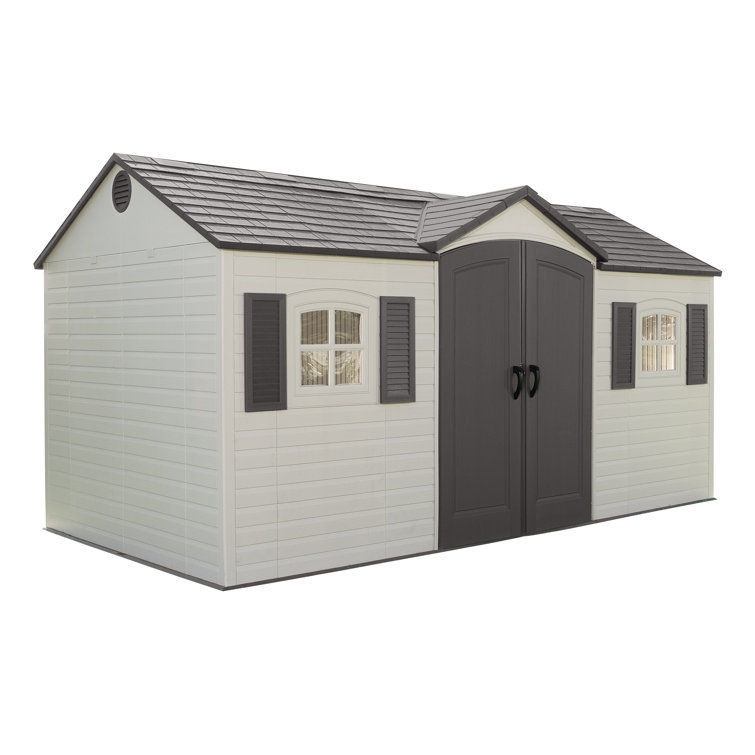 457 cm x 244 cm Ger&auml;teschuppen aus Kunststoff