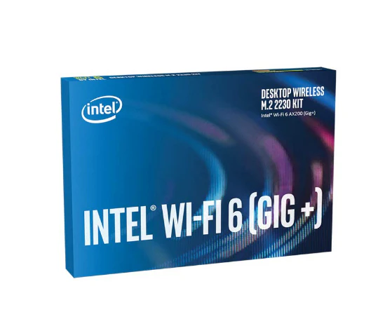 Intel Wi-Fi 6 AX200 Netzwerkadapter Wireless Gr眉n