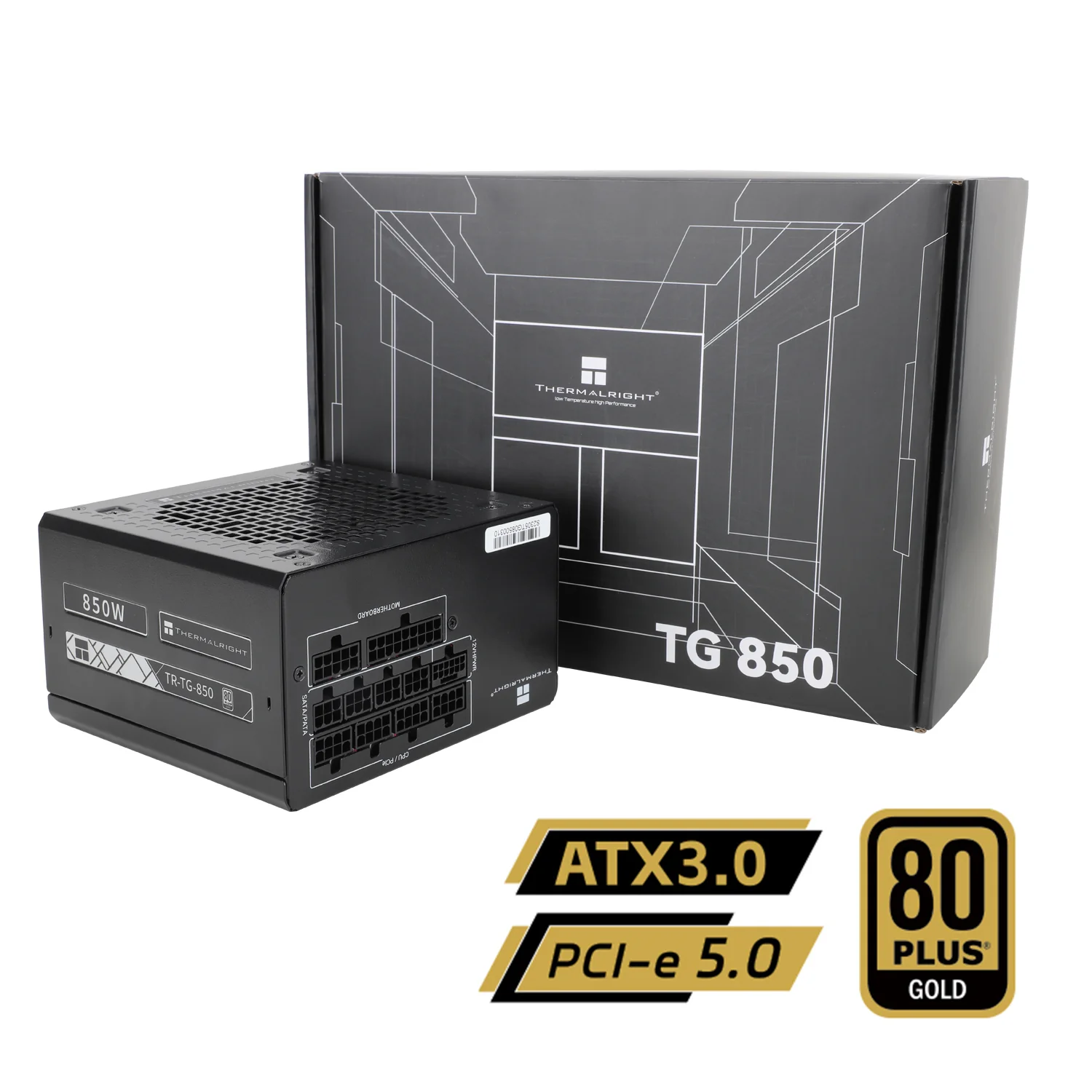 Thermalright TR-TG 850 Black - PSU. 80+ Gold. 850W