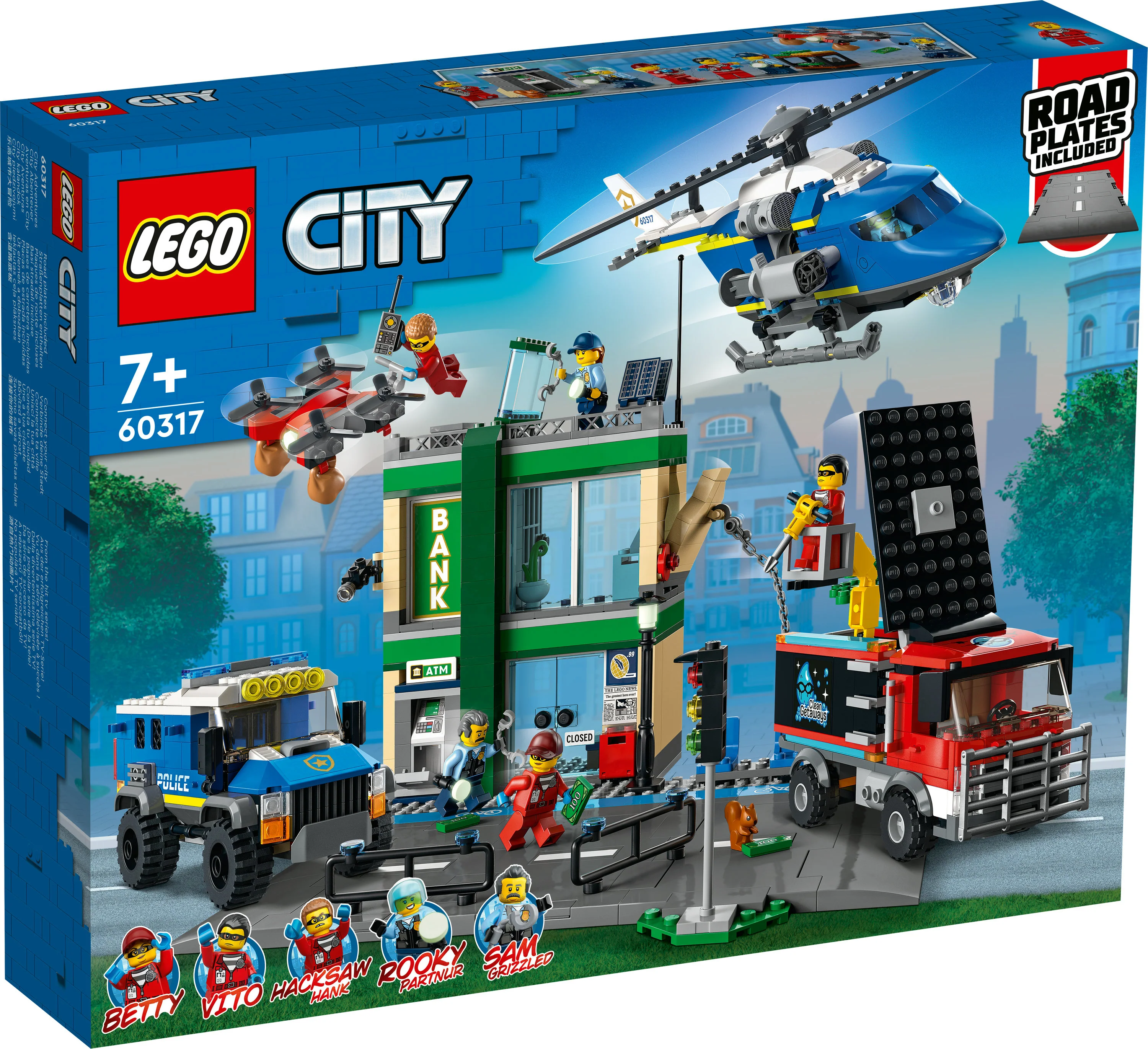 LEGO City Bankrøveri - 60317