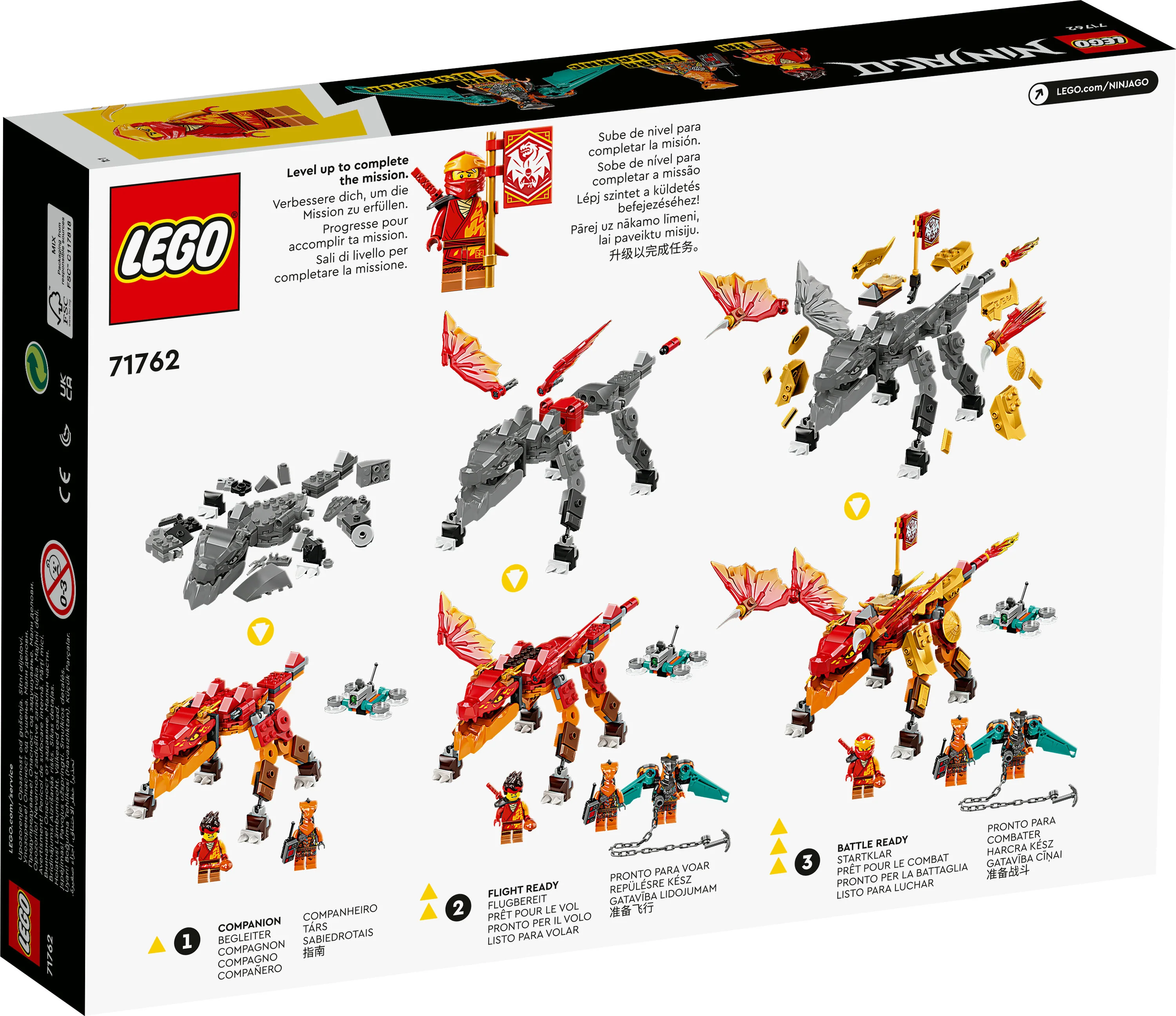 LEGO Ninjago Kai's Fire Dragon EVO - 71762