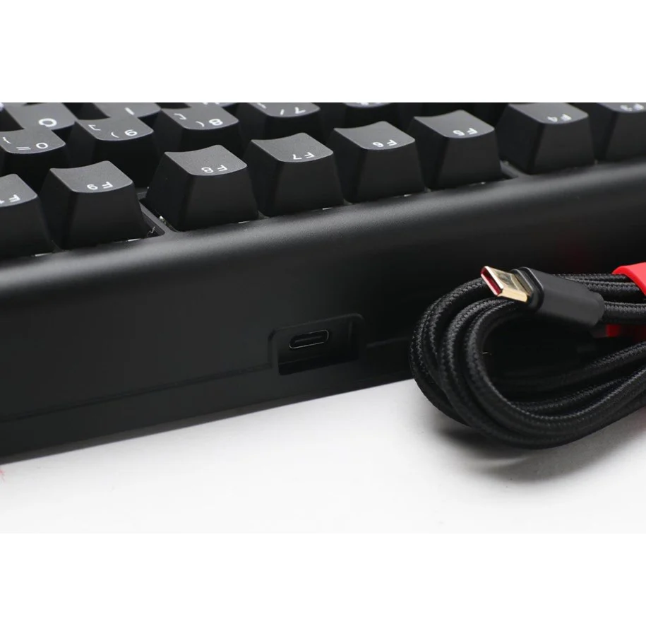 Ducky Tinker75 - Prebuilt - ISO - Black - MX Cherry Red