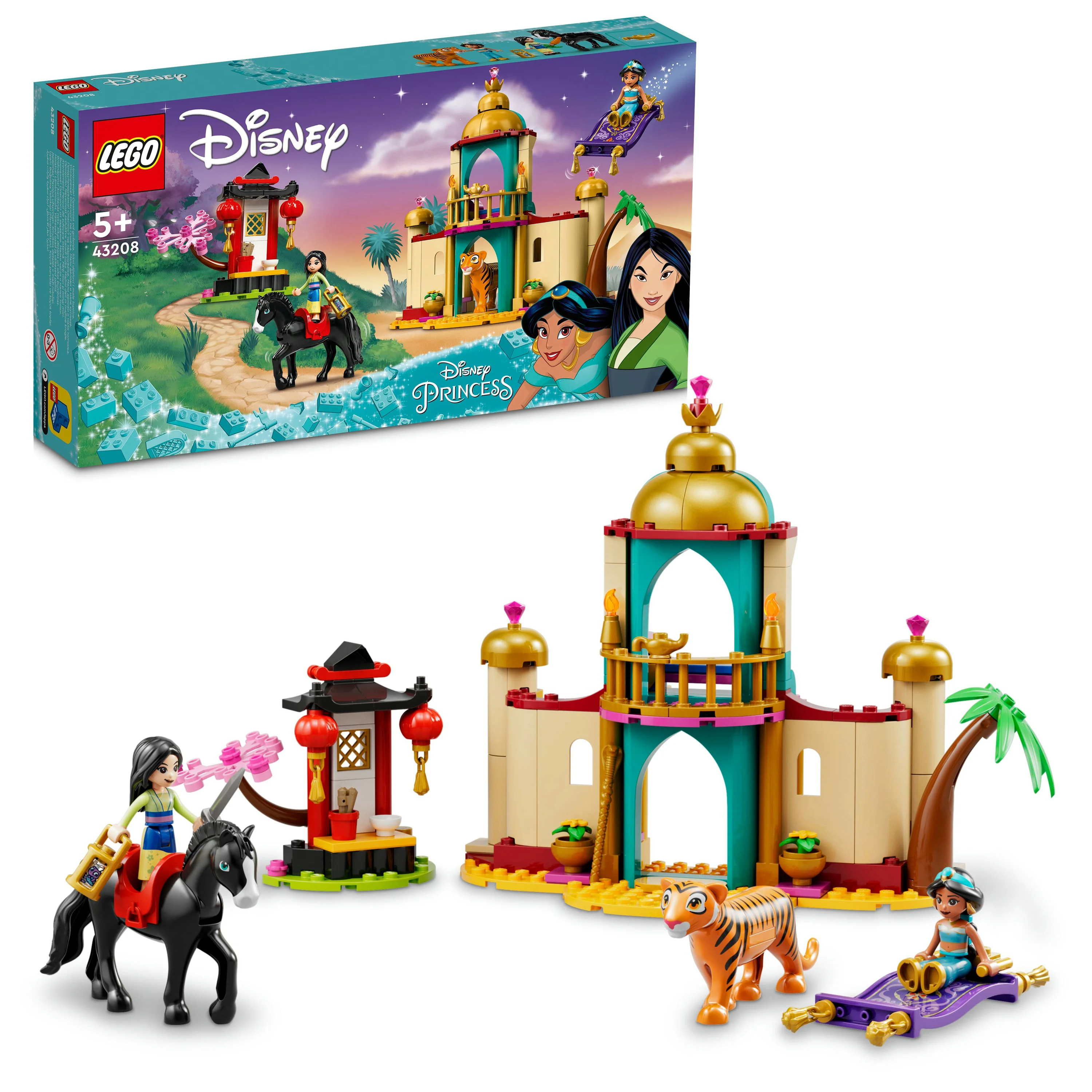 LEGO DP Jasmine og Mulan's Eventyr - 43208