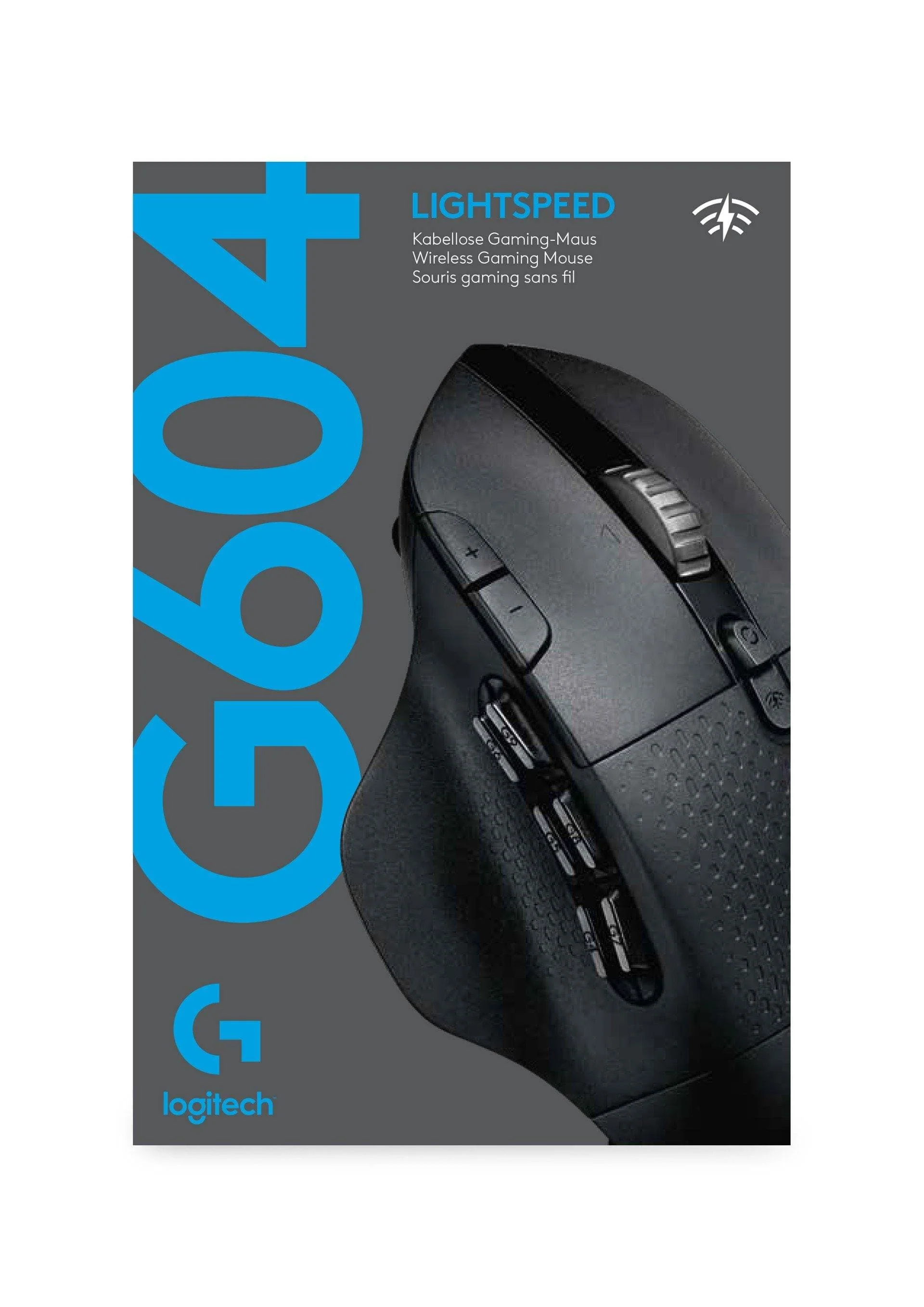 Logitech G604 LIGHTSPEED Kabellose Gaming-Maus– Schwarz