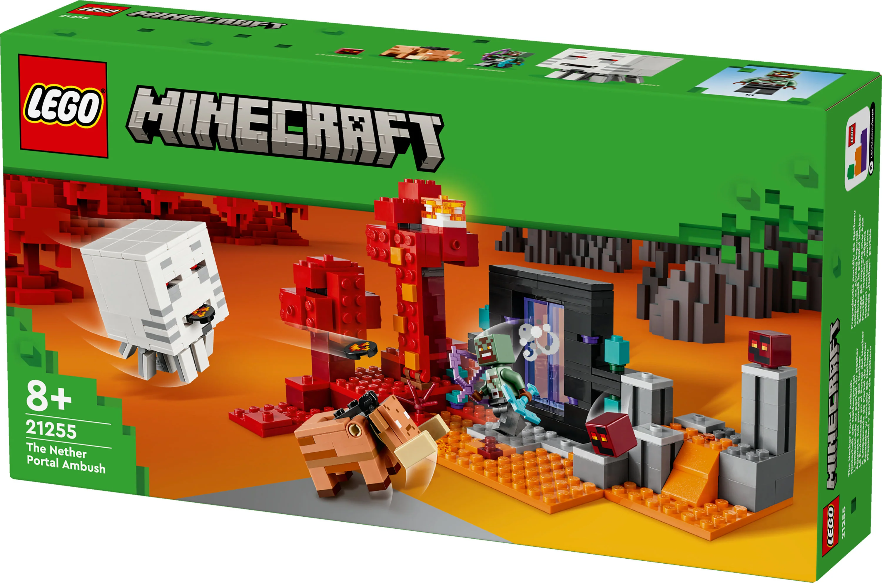 LEGO Minecraft - The Nether Potal Overfald