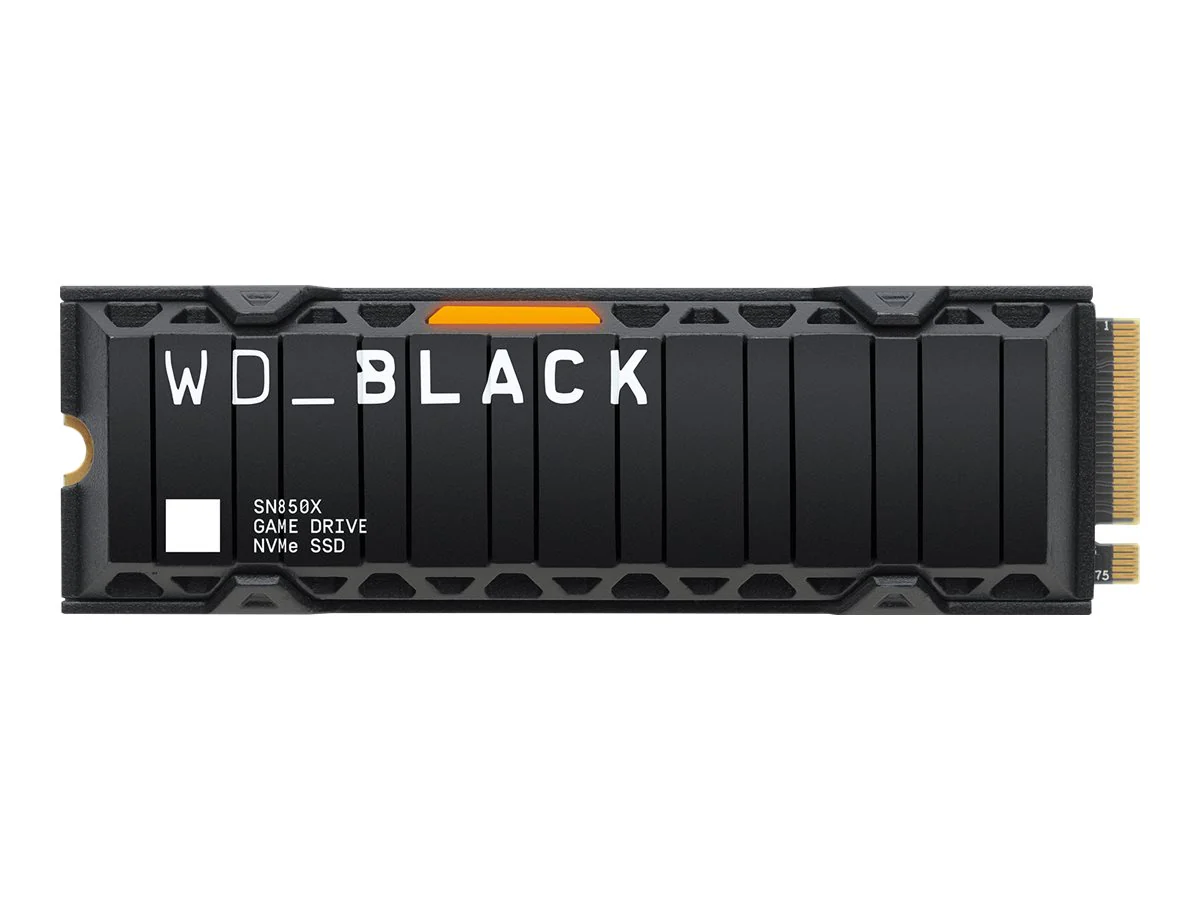 WD Black SN850X 1TB Heatsink M.2. NVMe