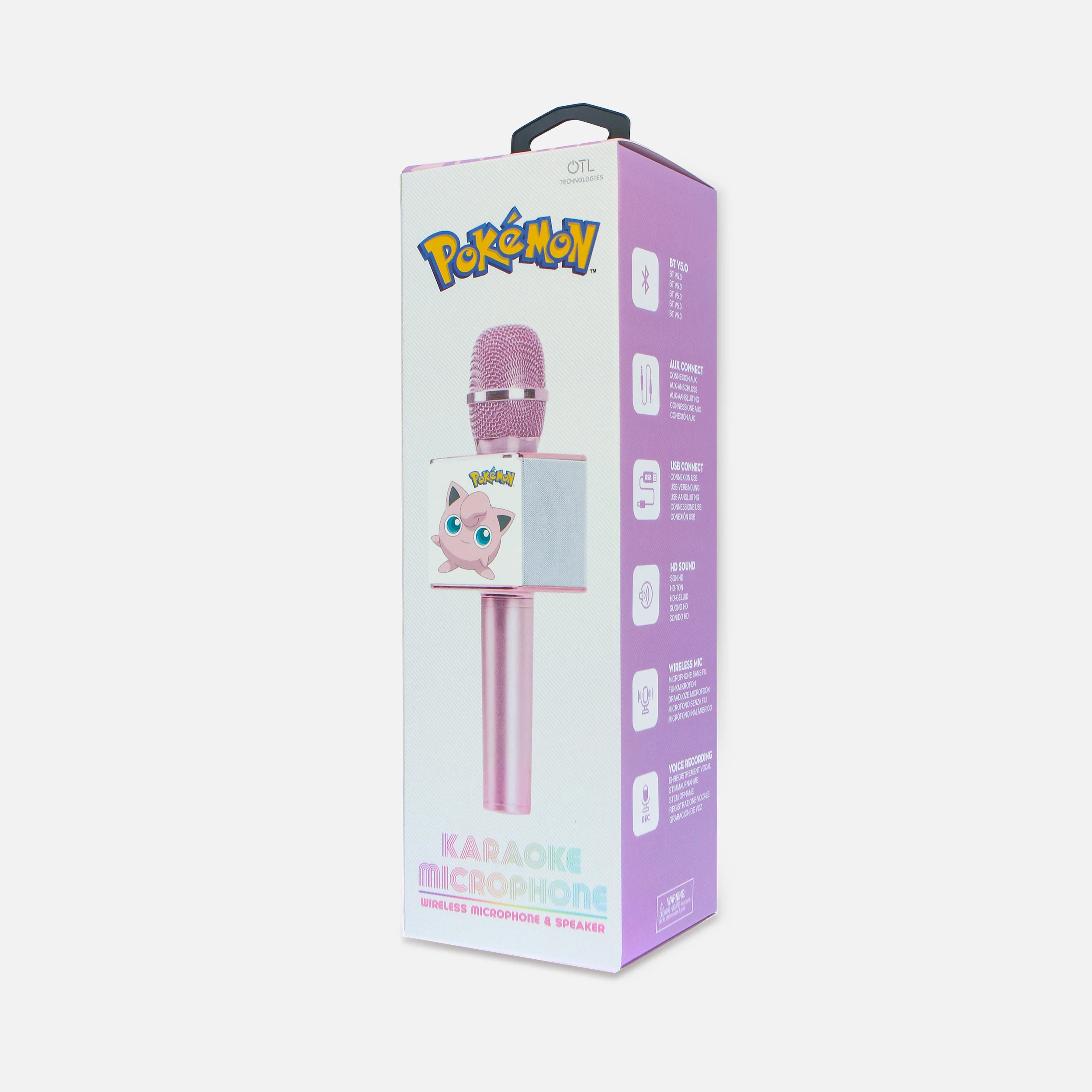 OTL - Pokémon Jigglypuff Karaoke Microphone w/Speaker (PK0895)