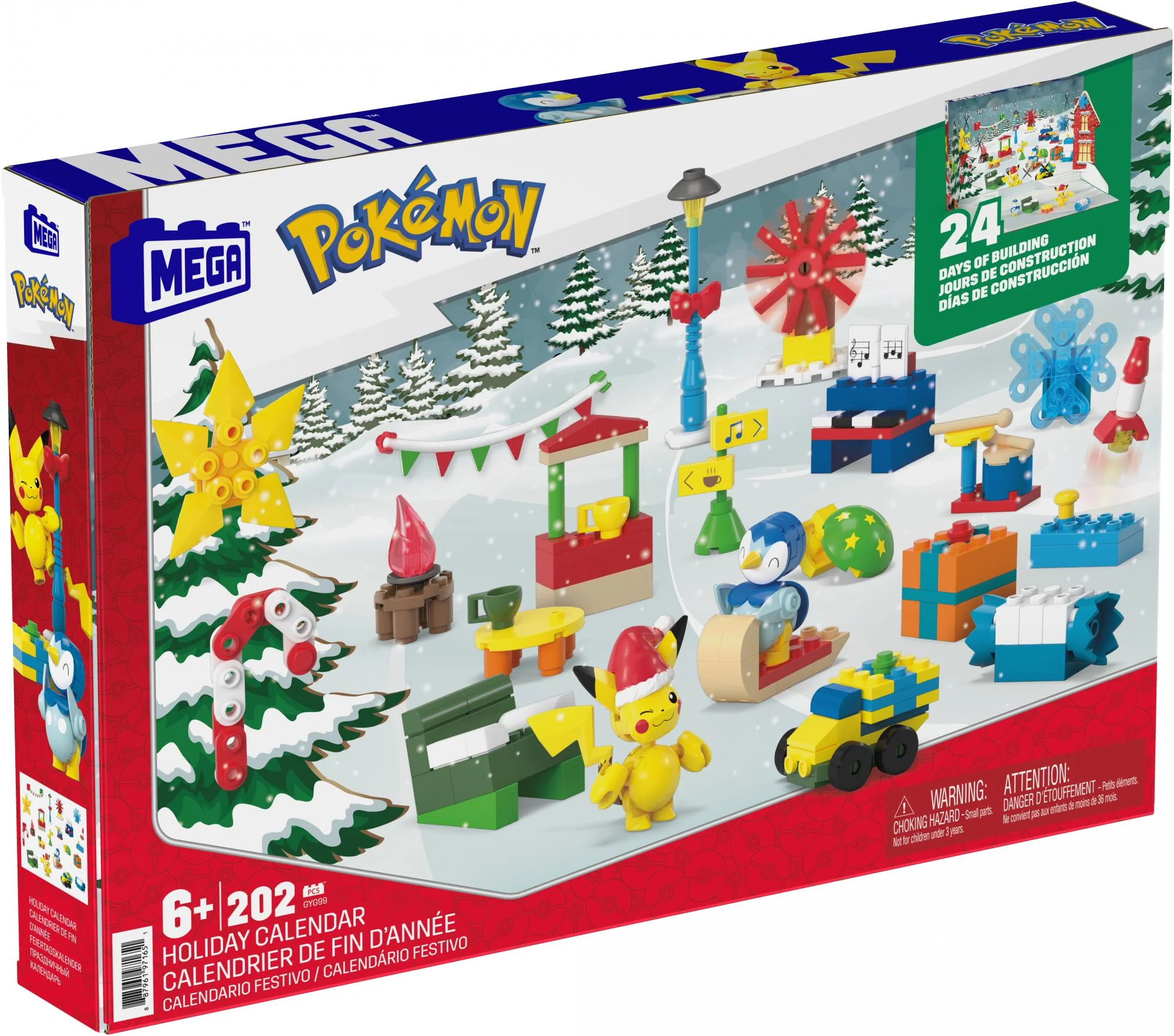 Mega Construx Pokémon Julekalender – Byg. Leg og Saml