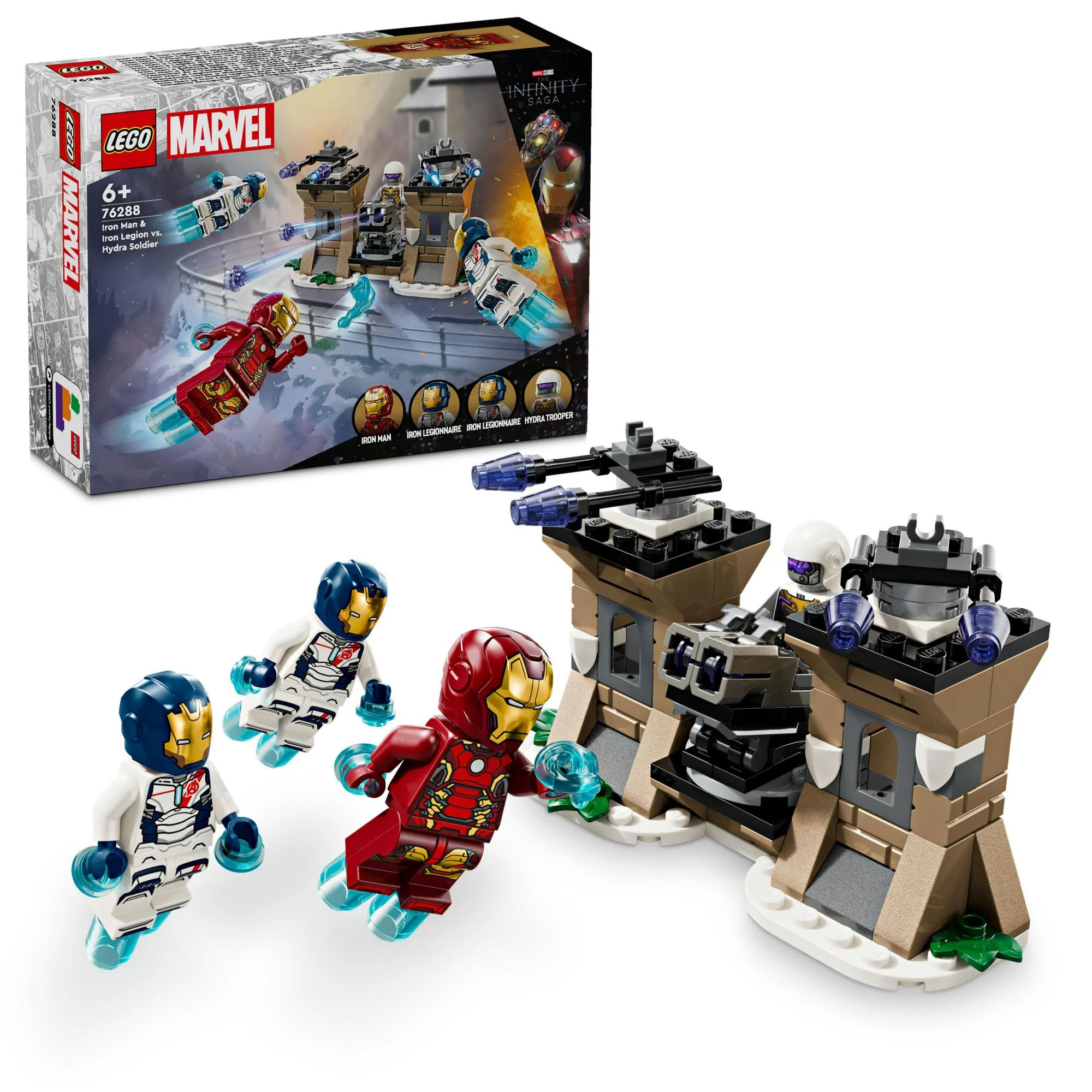 LEGO Super Heroes – Iron Man & Iron Legion vs. Hydra Soldier
