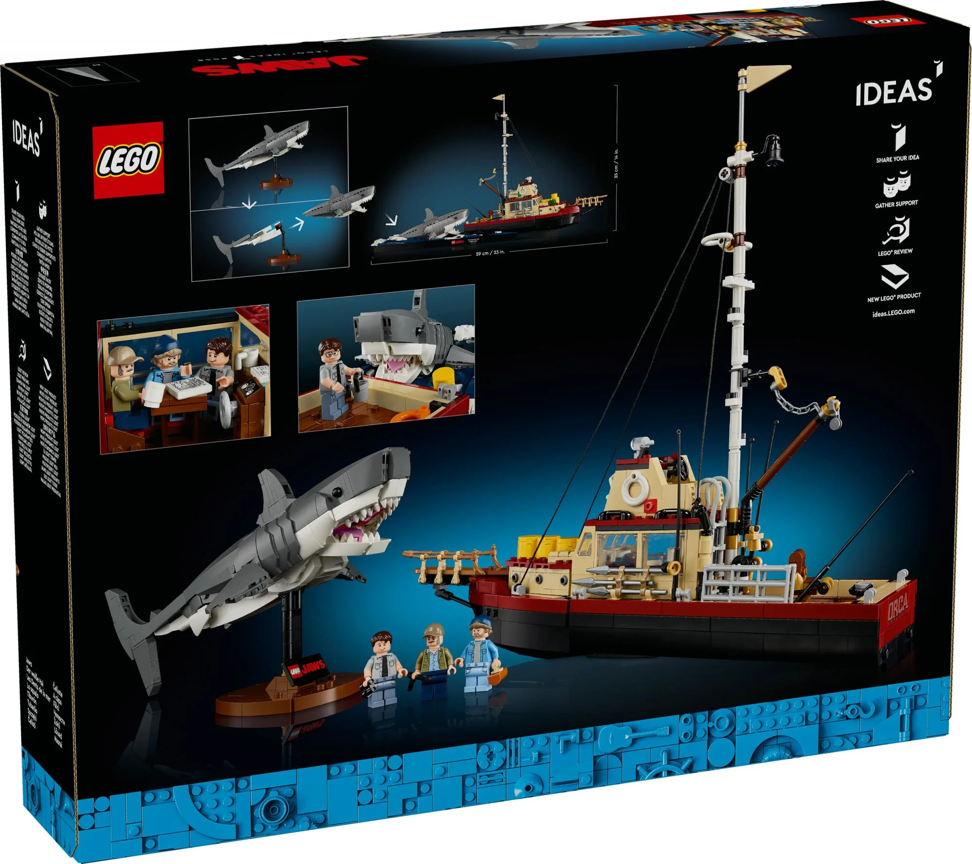 LEGO 21350 Ideas Jaws