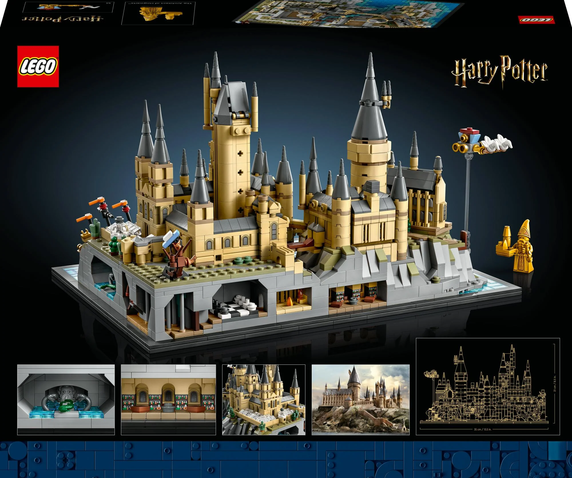 LEGO 76419 Harry Potter Hogwarts Castle with Castle Grounds