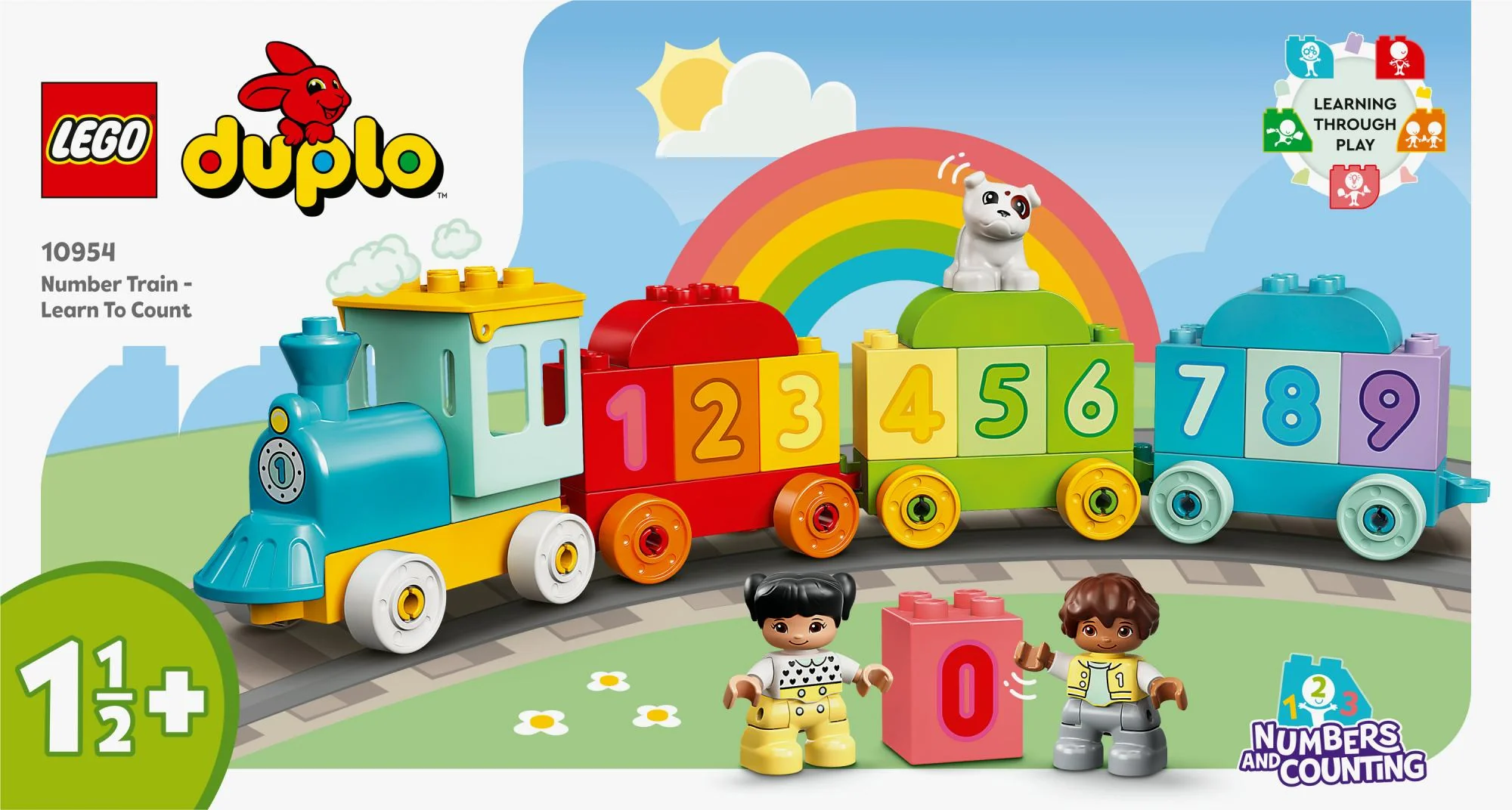 LEGO DUPLO number train - learn to count - 10954
