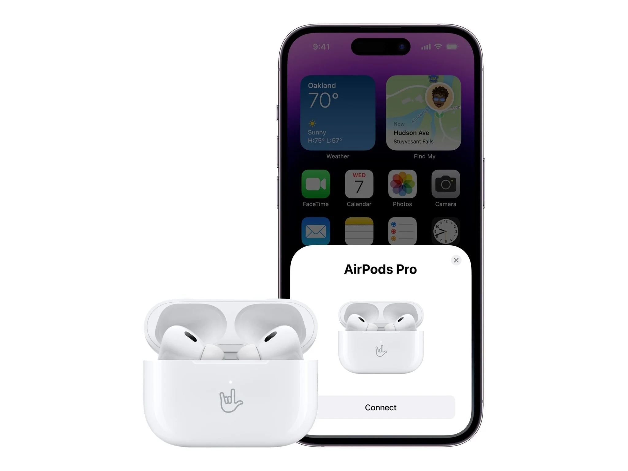 Apple AirPods Pro Wireless Echte kabellose Ohrhörer Weiß