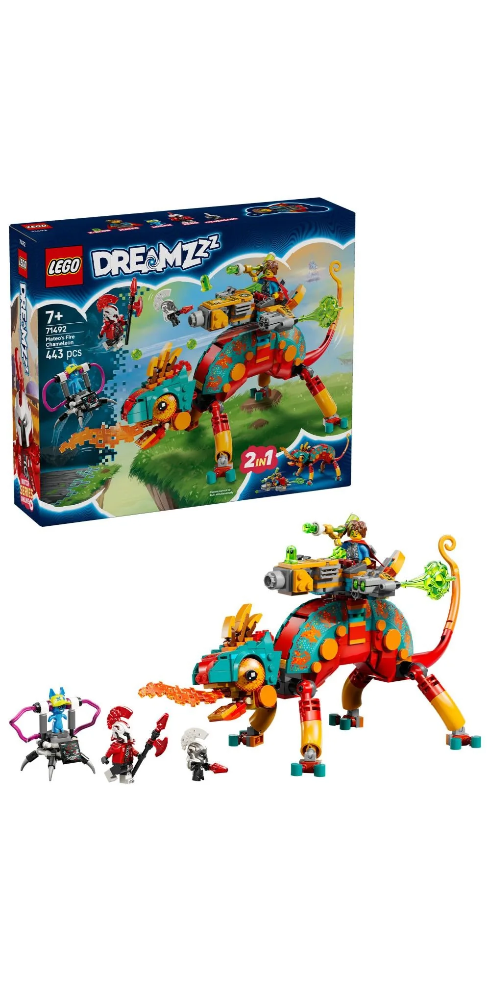 LEGO DREAMZzz – Mateo's Ildkamæleon