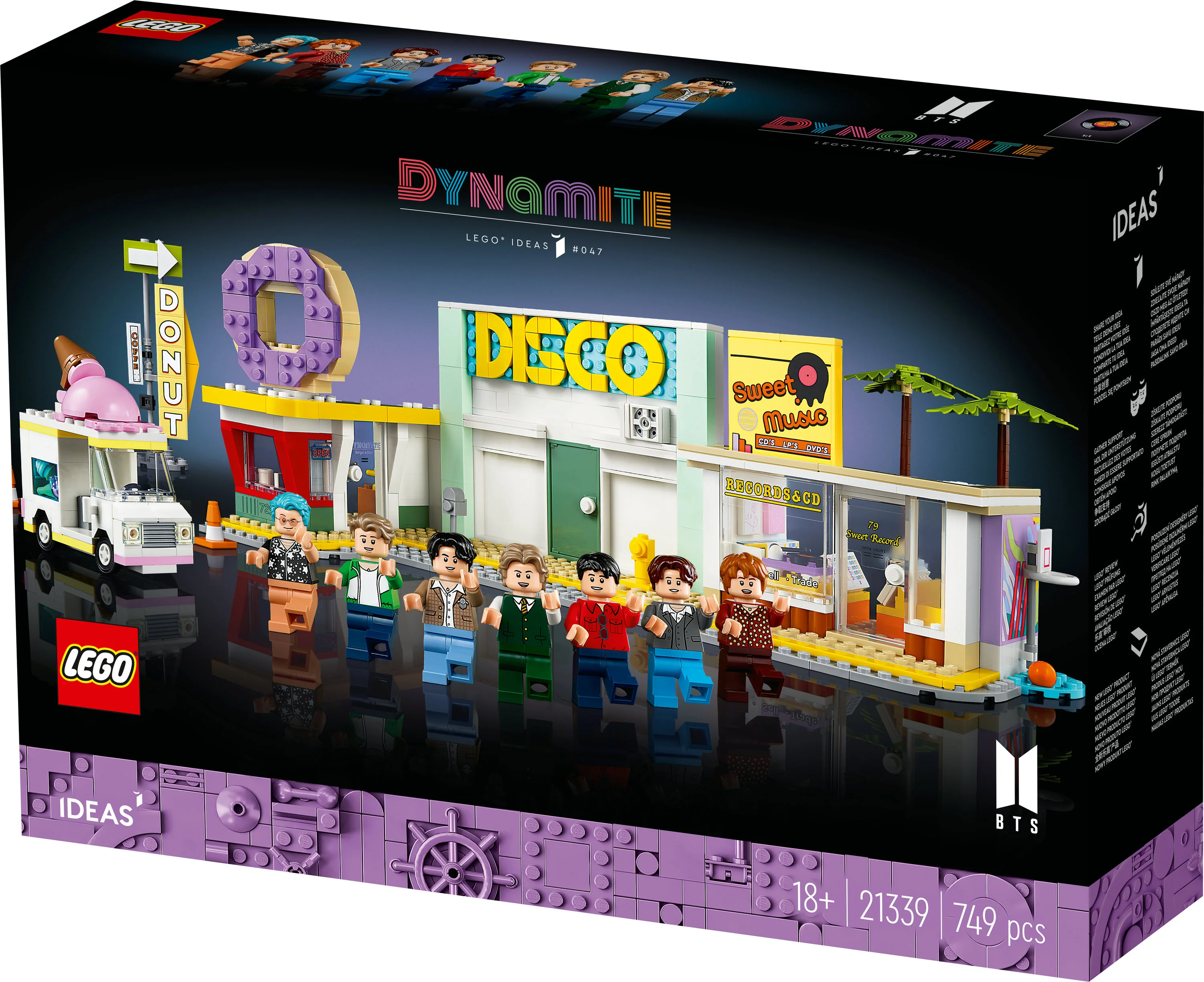 LEGO Ideas - BTS Dynamite (21339.)