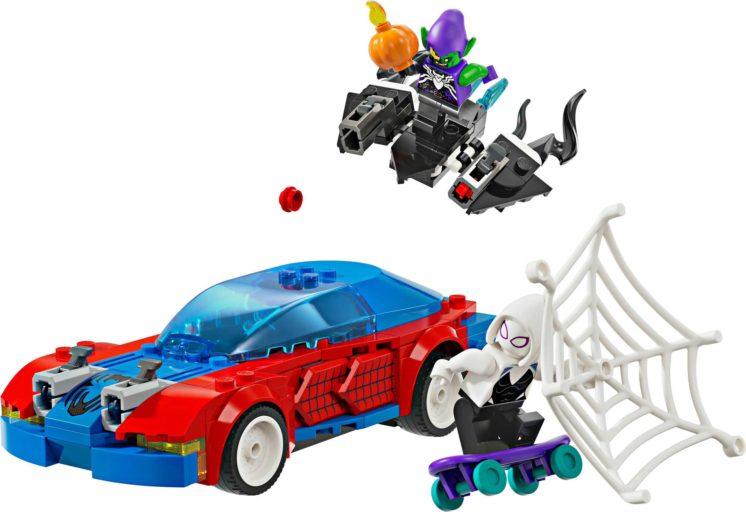 LEGO 76279 Marvel Super Heroes Spider-Man's Racer bil  & Venom Grøn Goblin