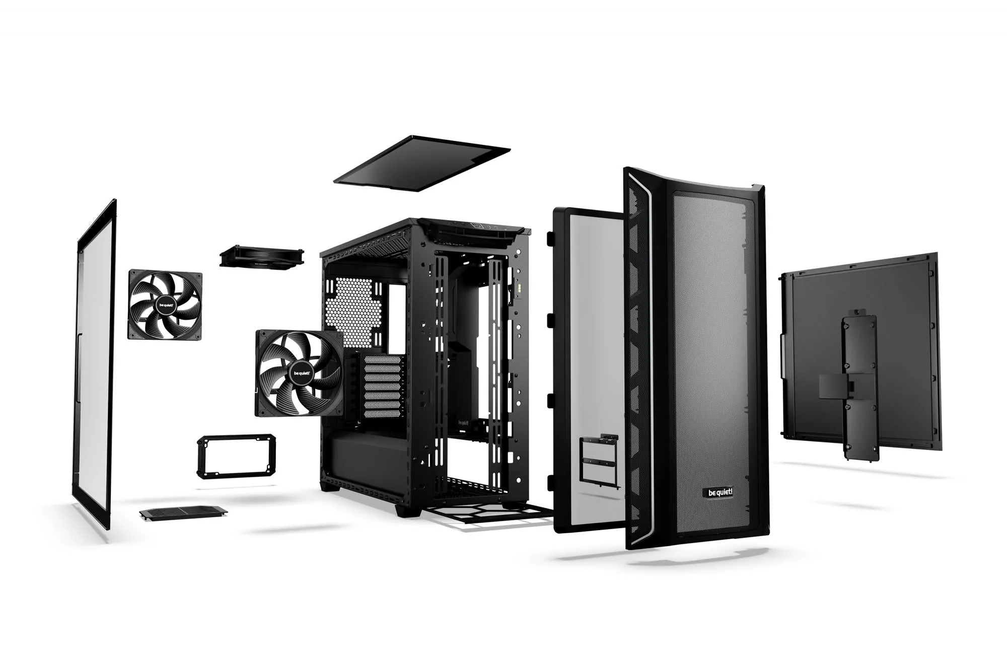 be quiet! SHADOW BASE 800 DX. tower case (black. tempered glass)