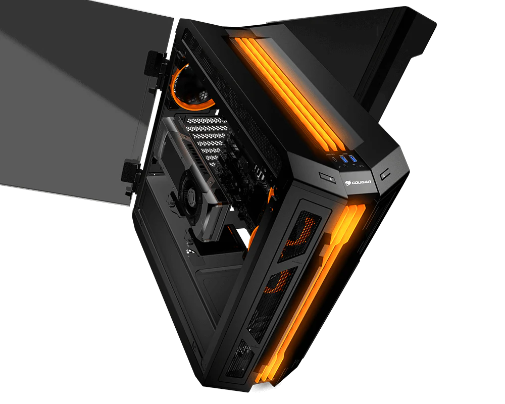 Cougar Gemini T PRO Tower ATX Schwarz