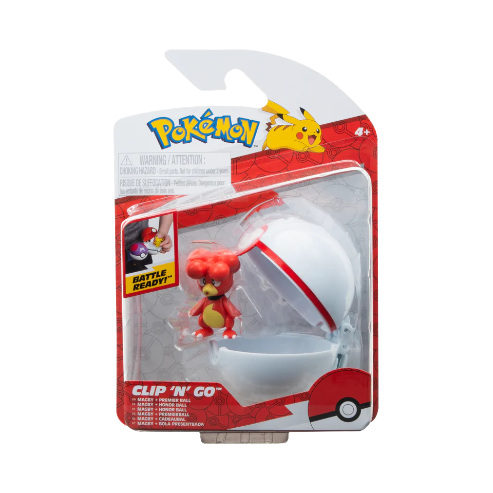 Pokémon - Clip N Go - Assorteret (95057-15)