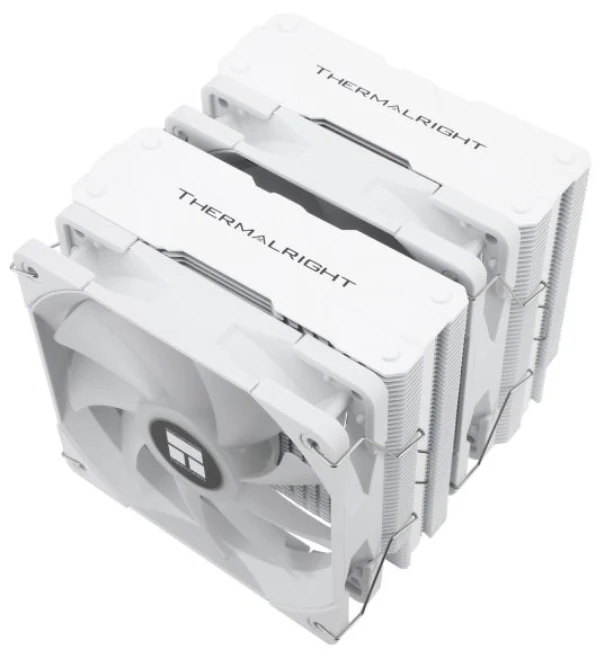Thermalright Peerless Assasin 120 White ARGB - CPU cooler. dual tower. full white with top plate and ARGB fan