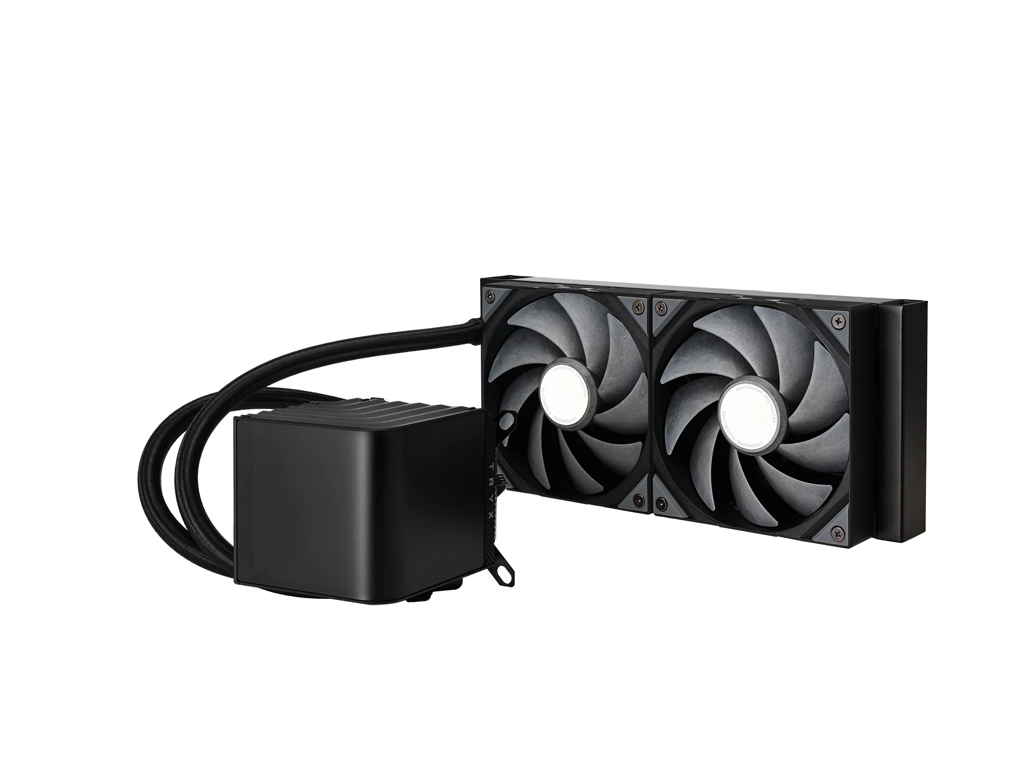 TRYX PANORAMA 240mm AIO Liquid Cooler Sort