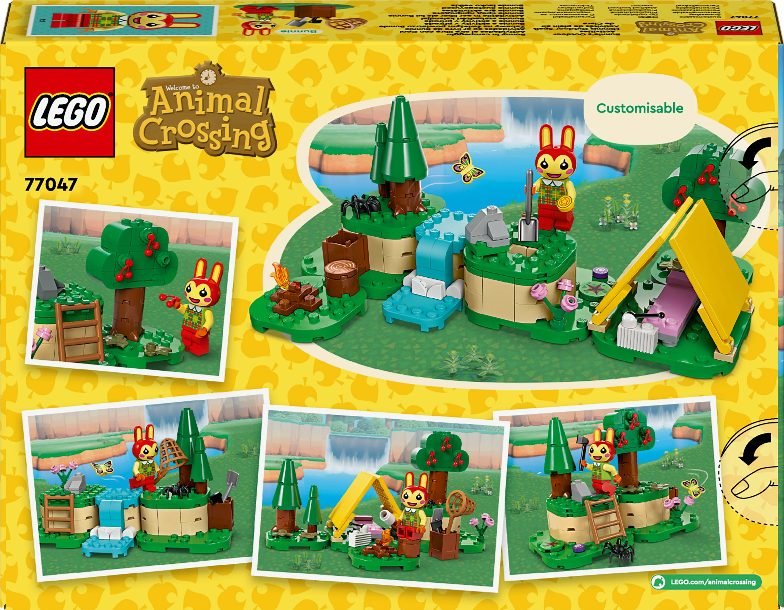 LEGO Animal Crossing - Bunnie's Udendørs Aktiviteter