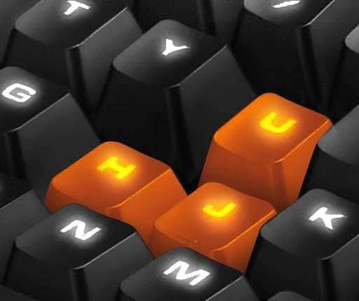 Cougar PURI TKL Tastatur. mechanisches weißes Kabel