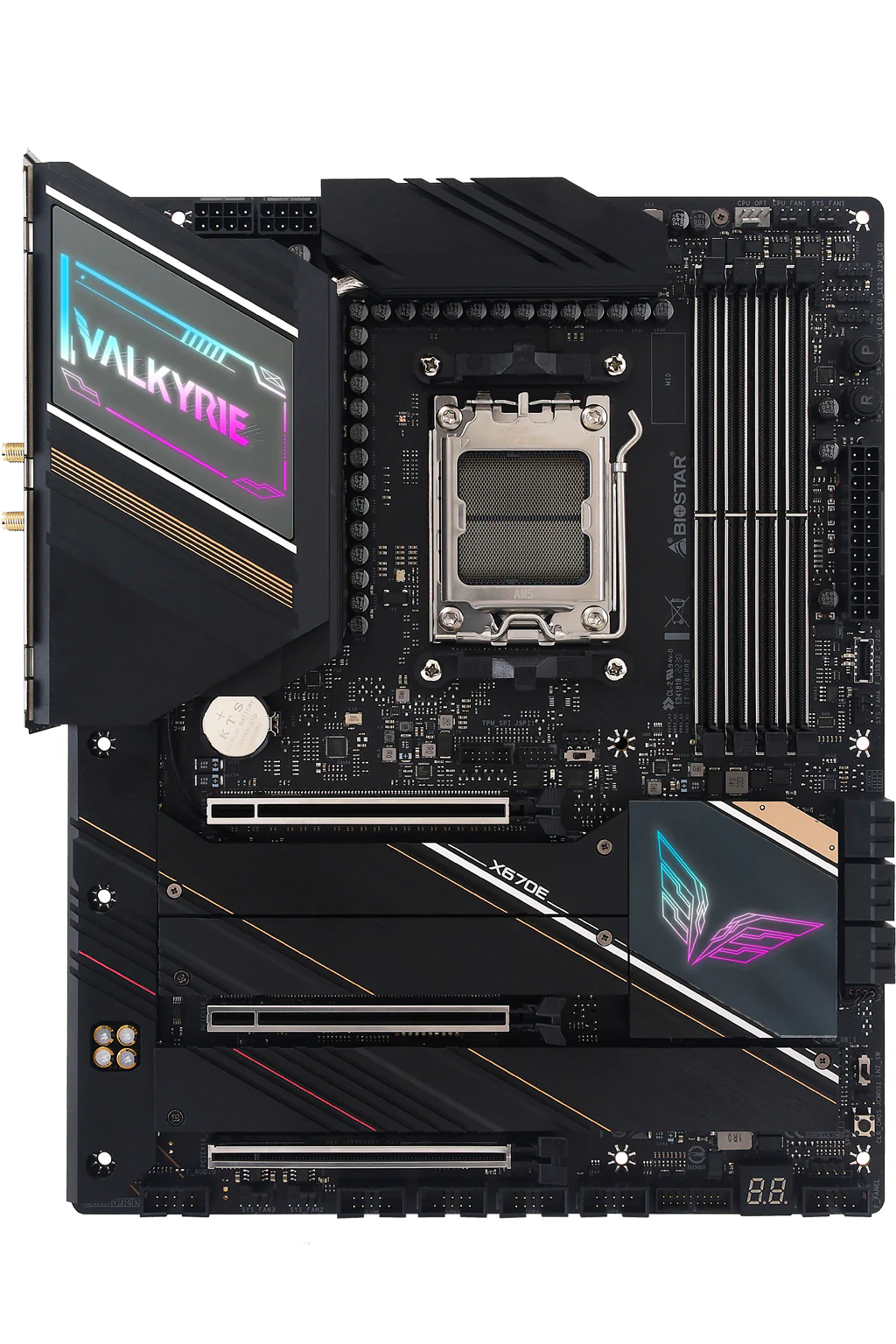 Biostar X670E Valkyrie. motherboard