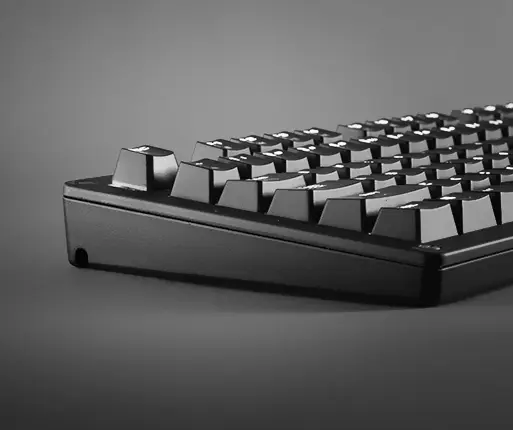 Cougar PURI TKL Tastatur. mechanisches weißes Kabel