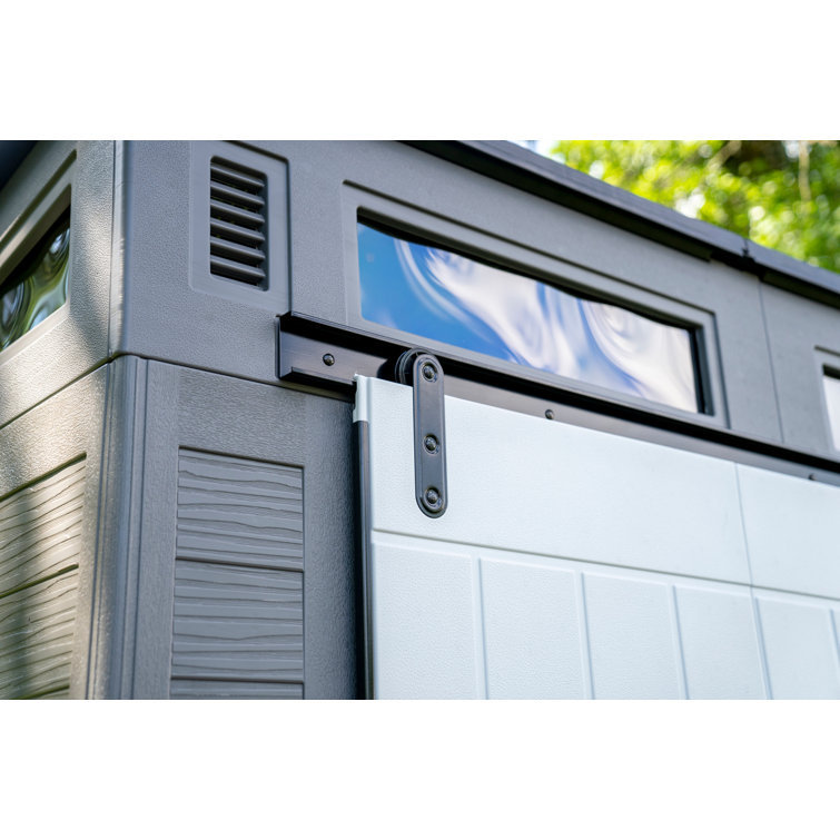 Suncast Modernist 10 ft. 9.5 in. W x 7 ft. 3.5 in. D Barn Do