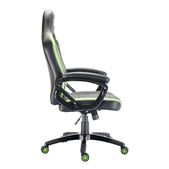 DON ONE - Belmonte Gamer Chair Gr眉n - PU-Leder - Bis zu 150 KG