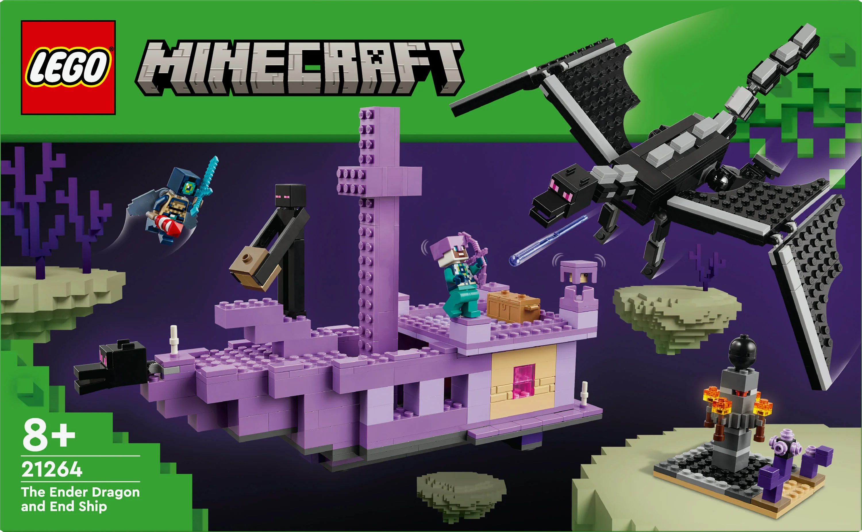 LEGO Minecraft - The Ender Dragon and End Ship (21264)