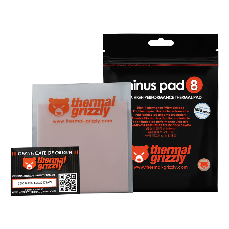 Thermal Grizzly Minus Pad 8 - 100 x 100 x 3.0 mm