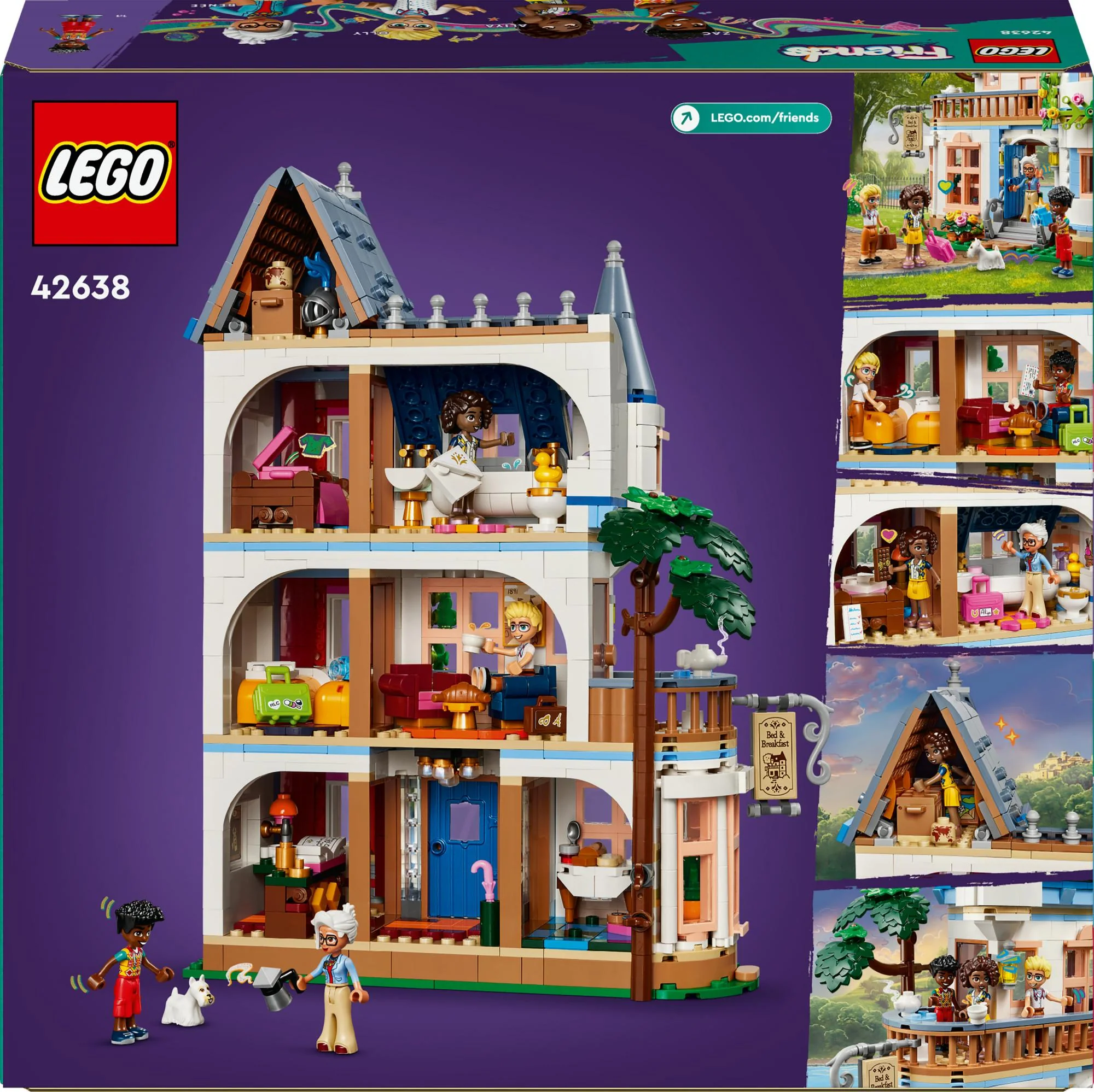 LEGO 42638 Friends Castle with Holiday Accommodation