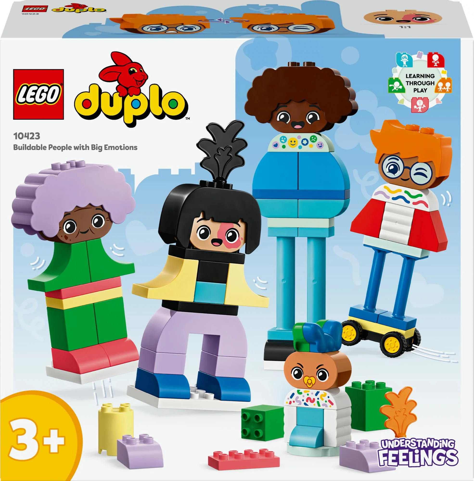 LEGO 10423 DUPLO Buildable people with big feelings