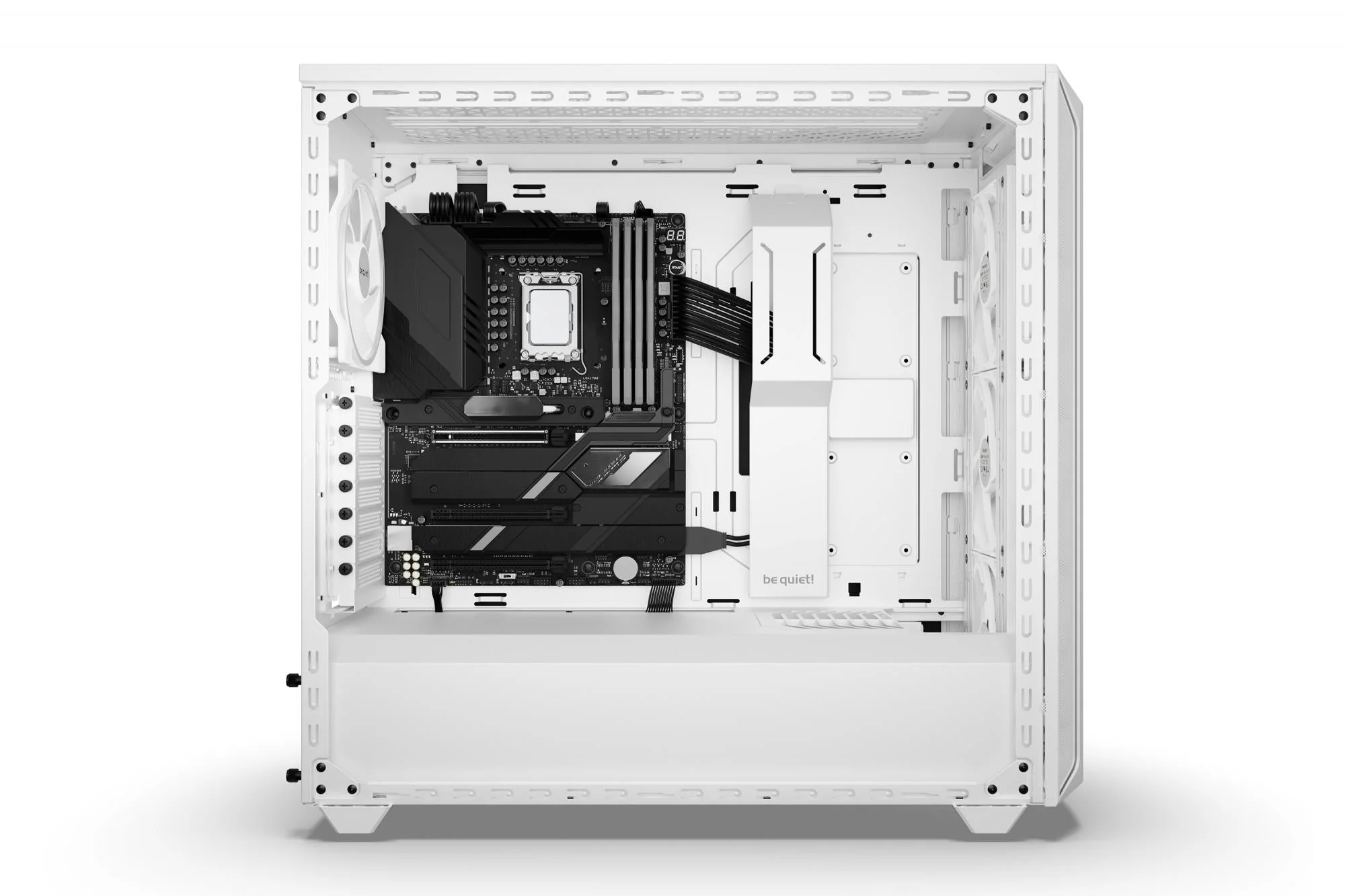 be quiet! SHADOW BASE 800 FX. tower case (white. tempered glass)