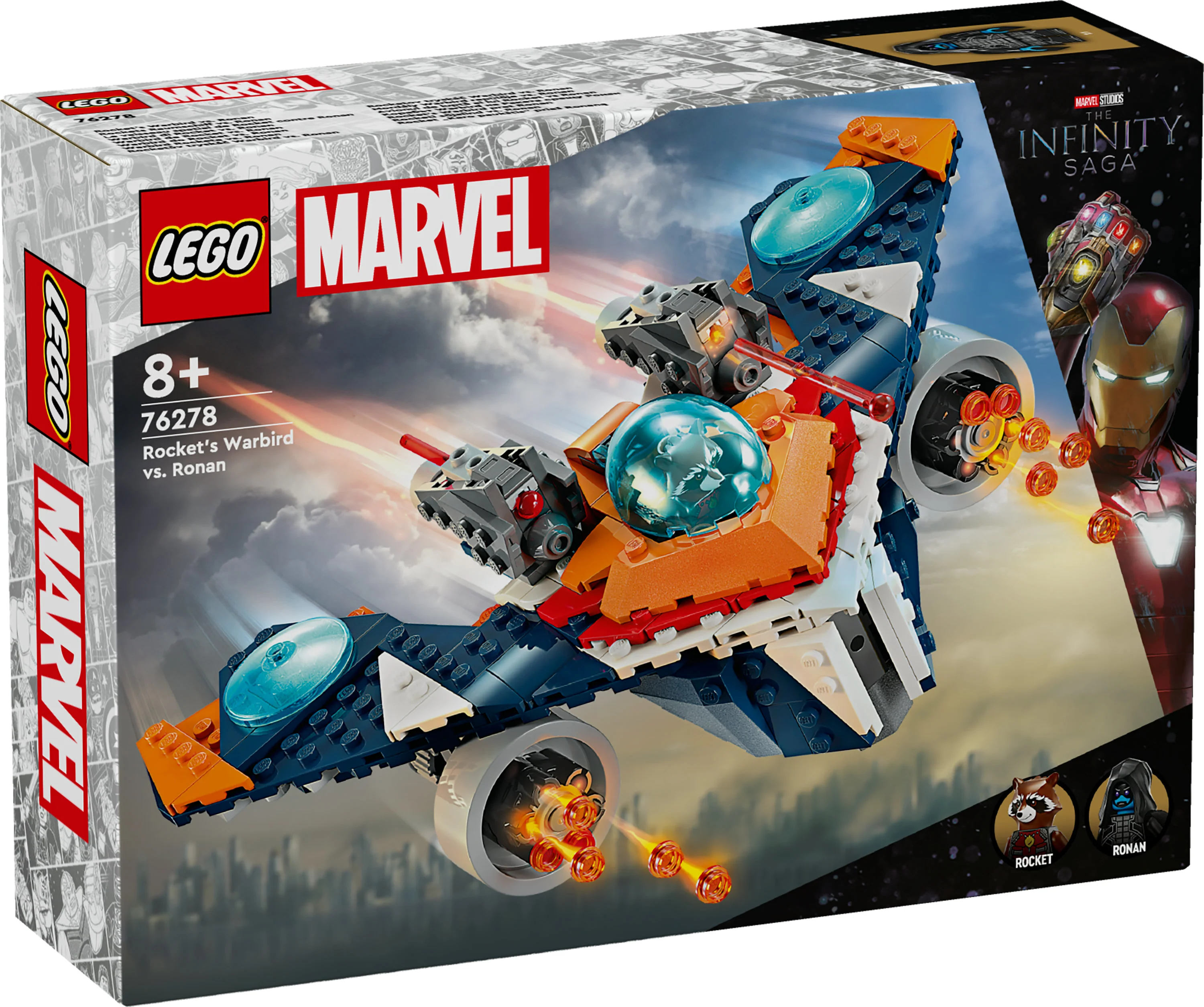LEGO 76278 Marvel Super Heroes Rockets Rumskib mod Ronan