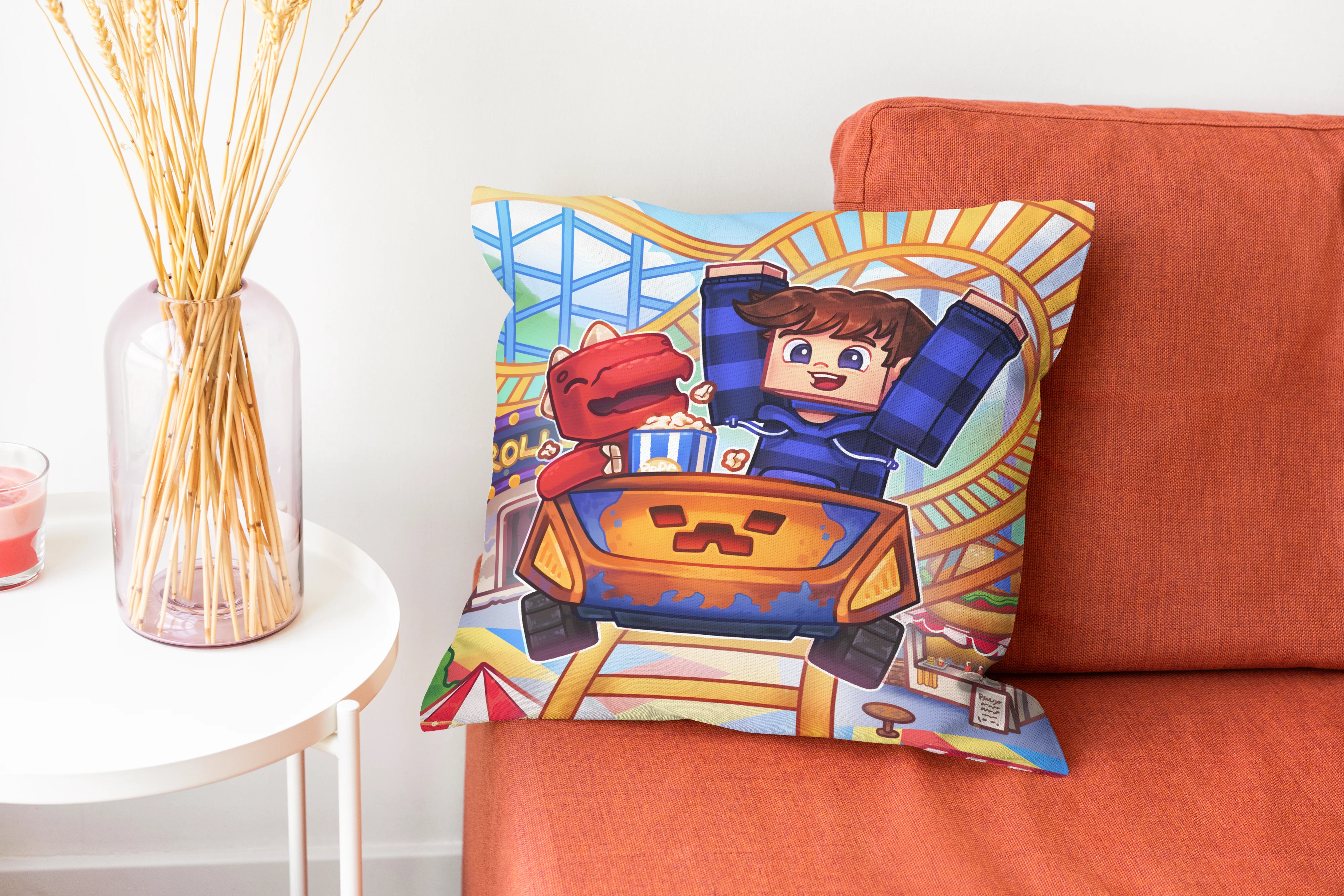 Judex Dino Sengetøj - 140 x 200 cm