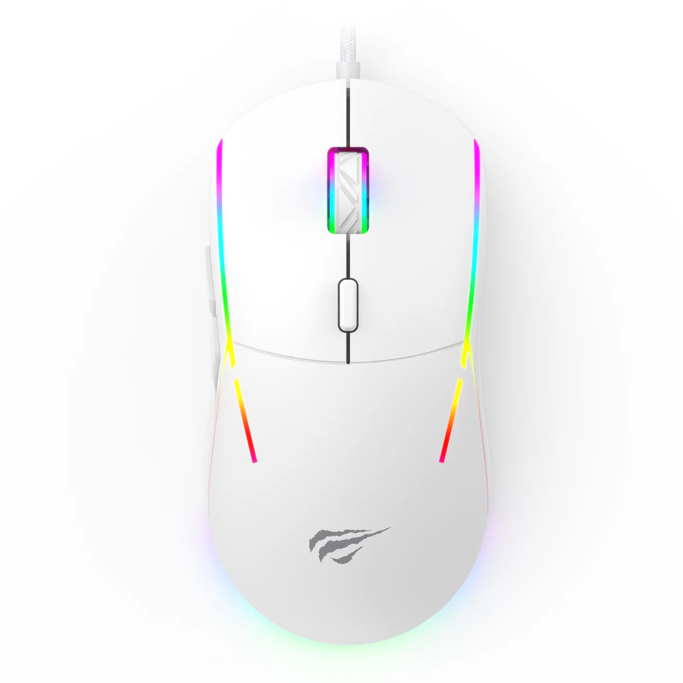 Gaming Mouse Havit MS961 RGB 1200-12000 DPI (white)
