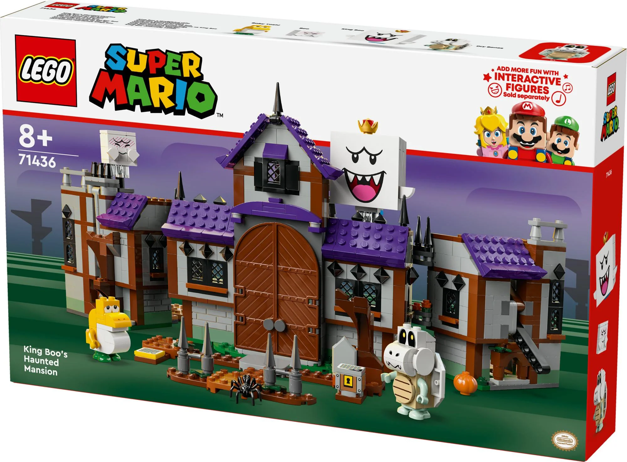 LEGO 71436 Super Mario King Boo's Haunted House