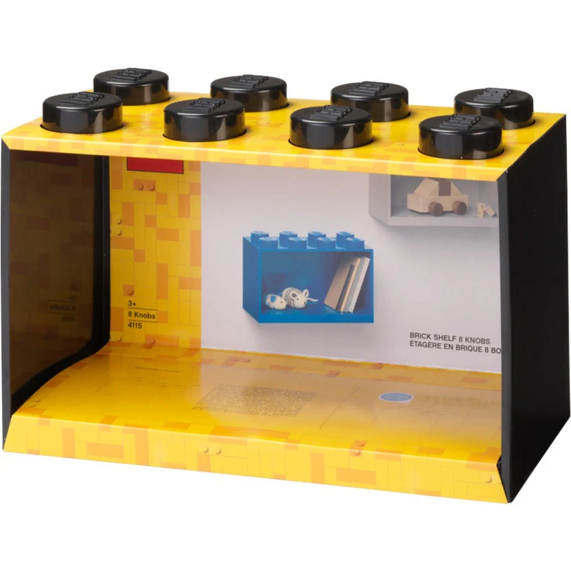 Room Copenhagen LEGO Regal Brick 8 Shelf 41151733 (black)
