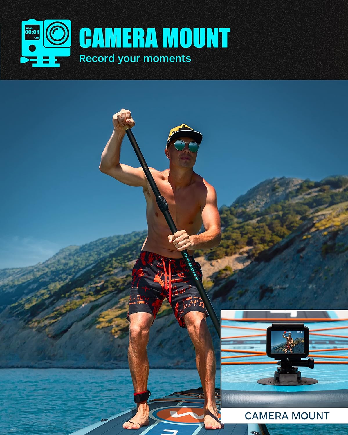 11'6脳34脳6 Extra Wide Inflatable Paddle Board