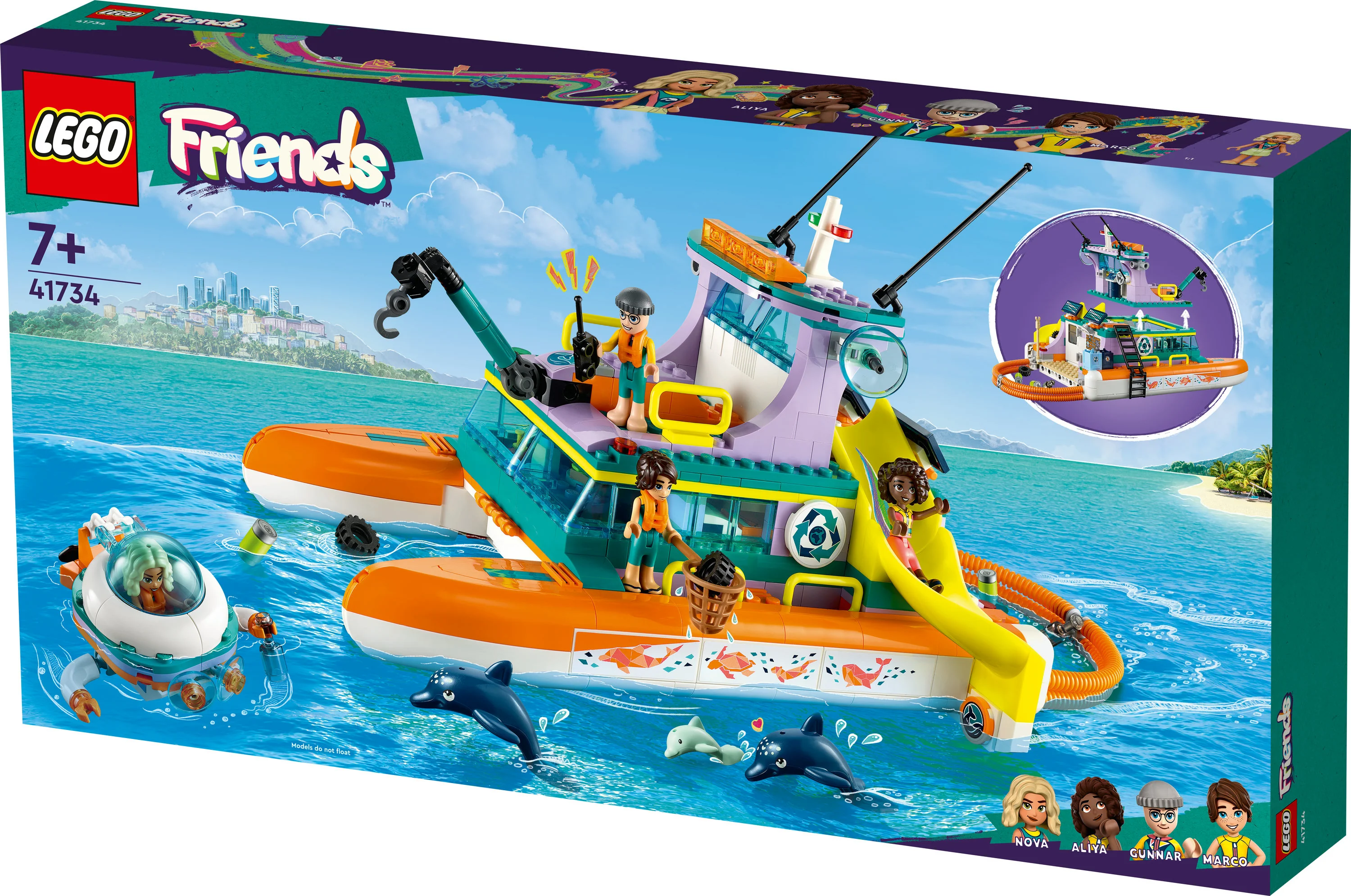 LEGO Friends - Redningsbåd (41734)