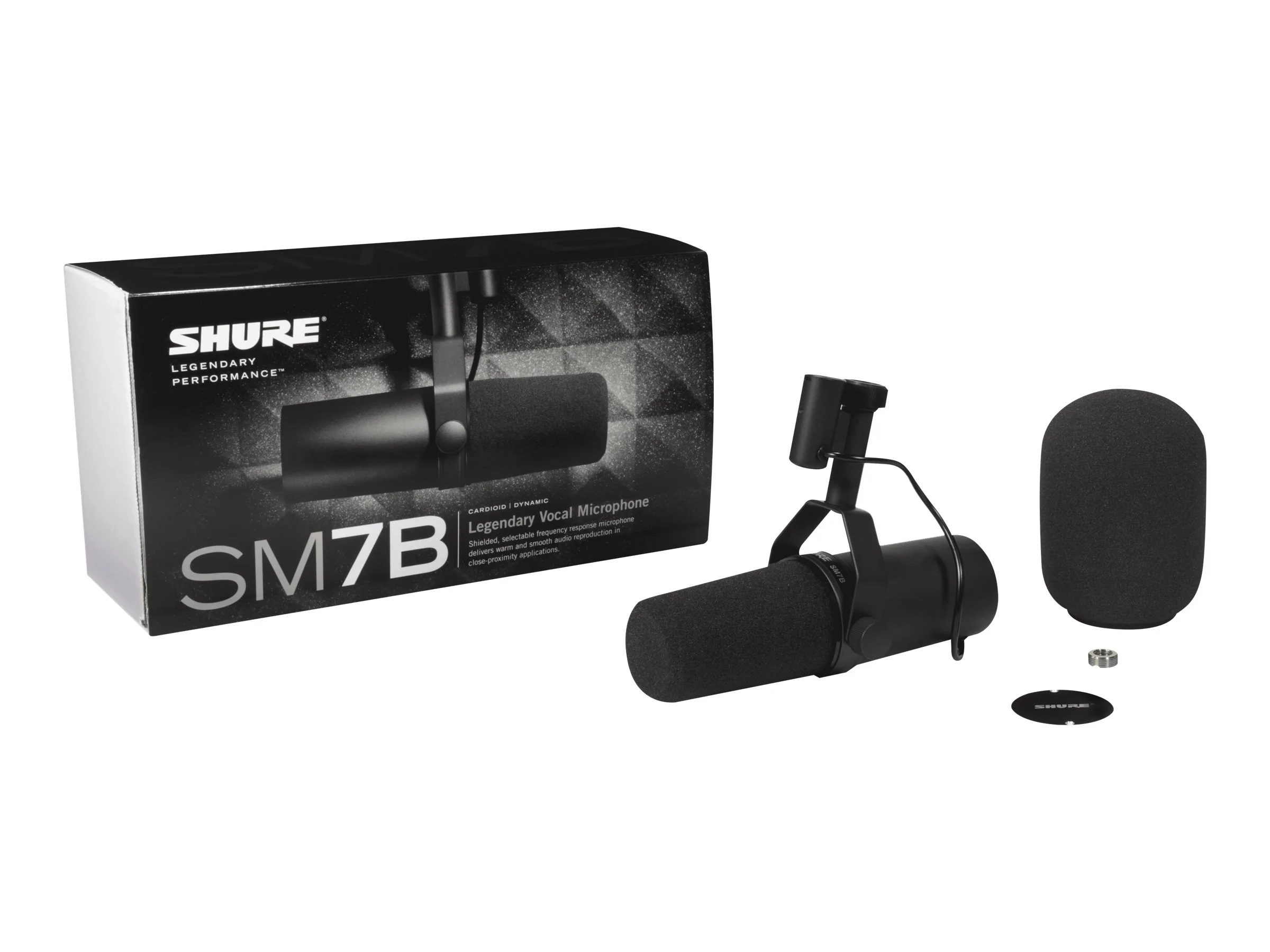 Shure SM7B Mikrofonkabel Niere Grau