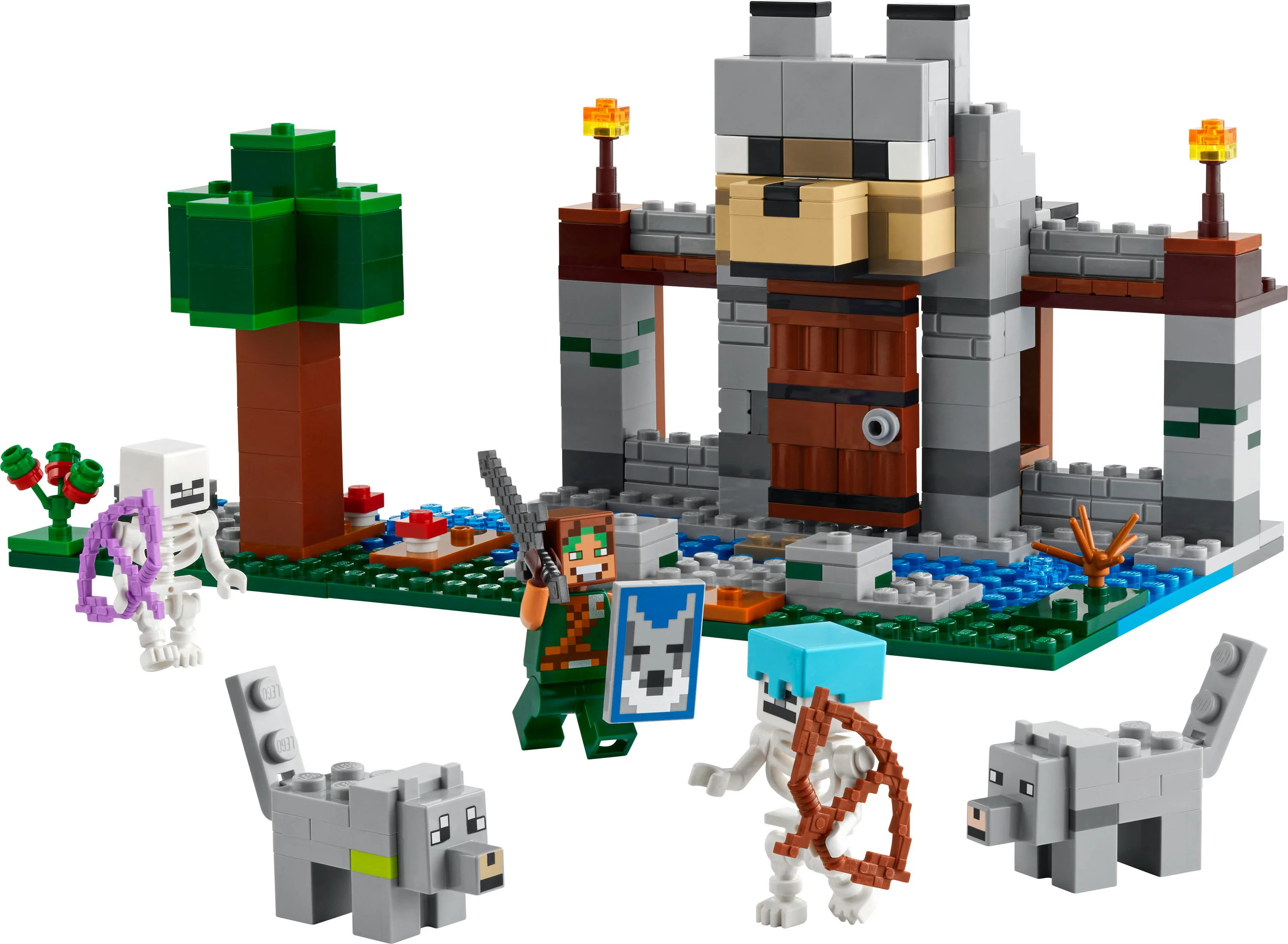 LEGO Minecraft - The Wolf Stronghold (21261)