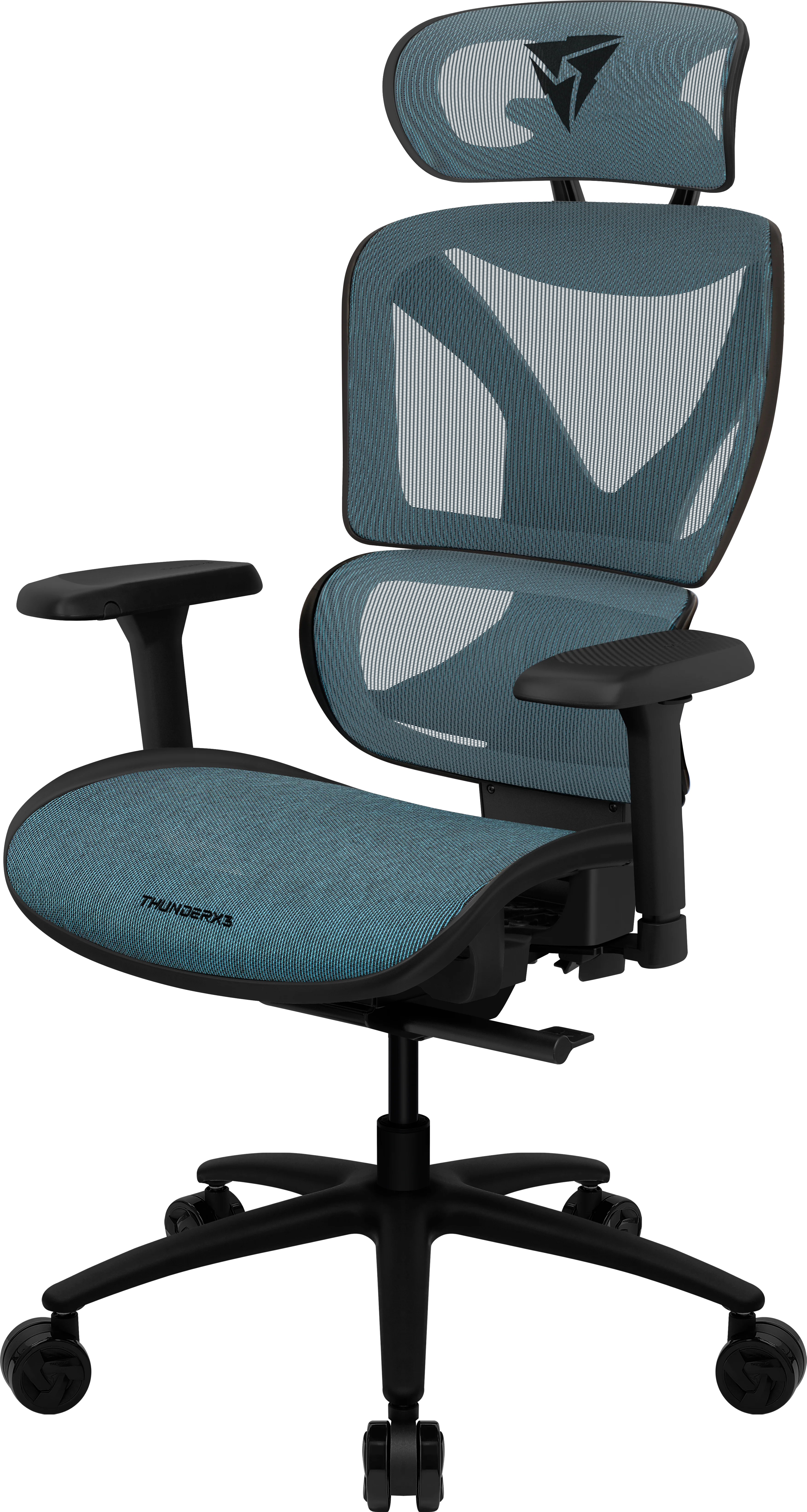 ThunderX3 XTC Mesh Chroma - mesh chair. 125 kg max. 3d armrest. class 4 gaslift